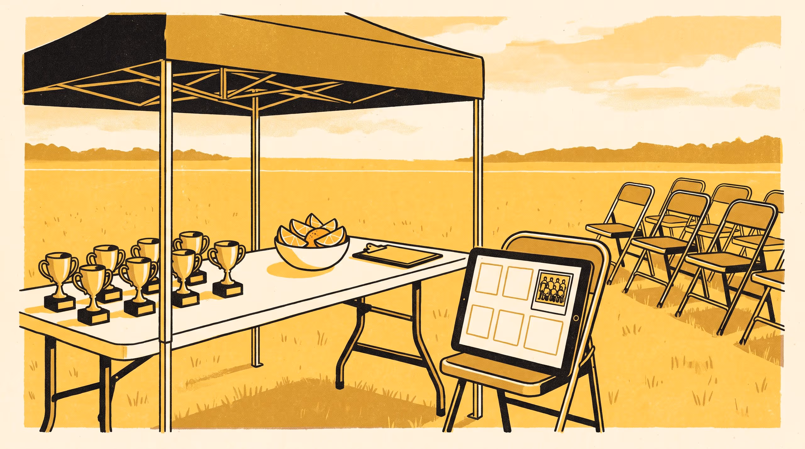 Illustration for 'Someone With a Better Camera': Parents' Accounts of an Empty Shared Album at a Junior Club's Presentation Day, and the One-Photo Condition on Registration