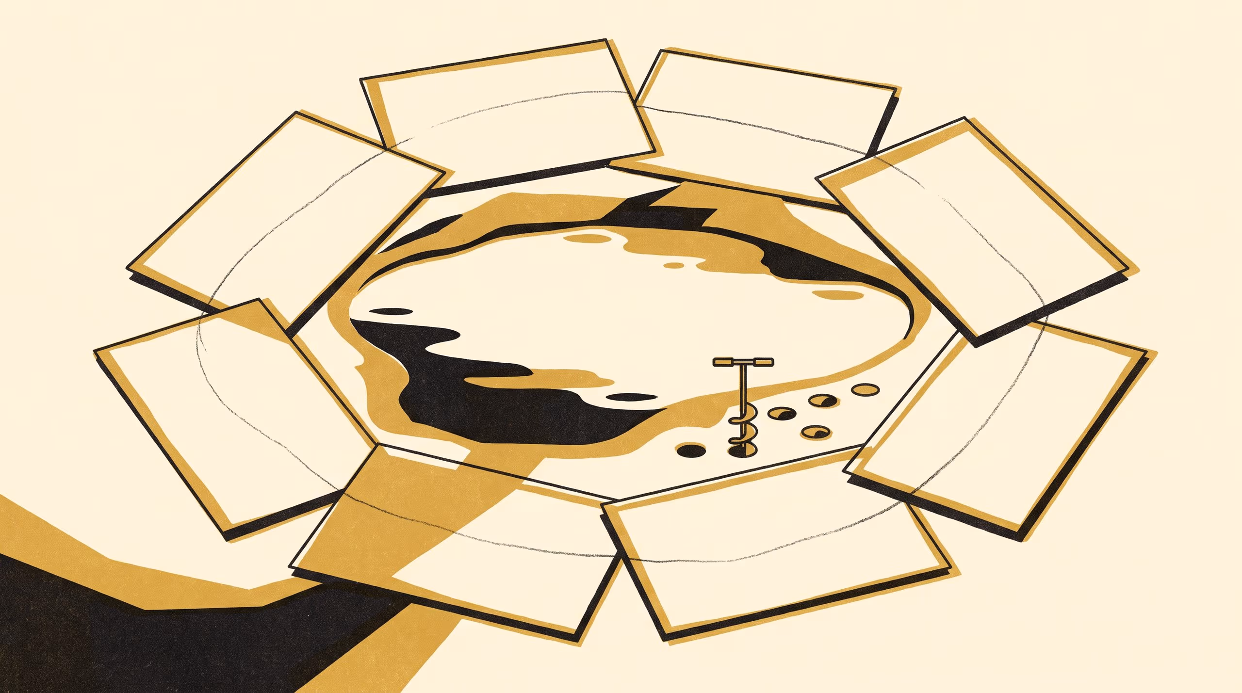 Illustration for Once Round the Lake: Monodromy of map-unit correlation in a soil survey mosaic