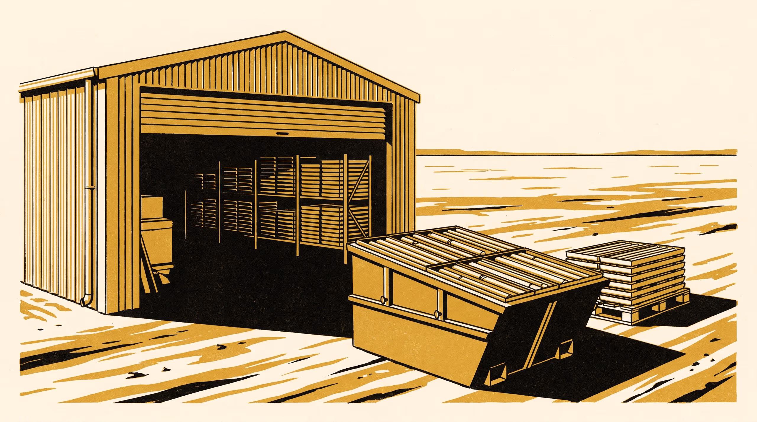 Illustration for Present and Voting: Dormant members, shelf space and the disposal ballot in a core-storage cooperative