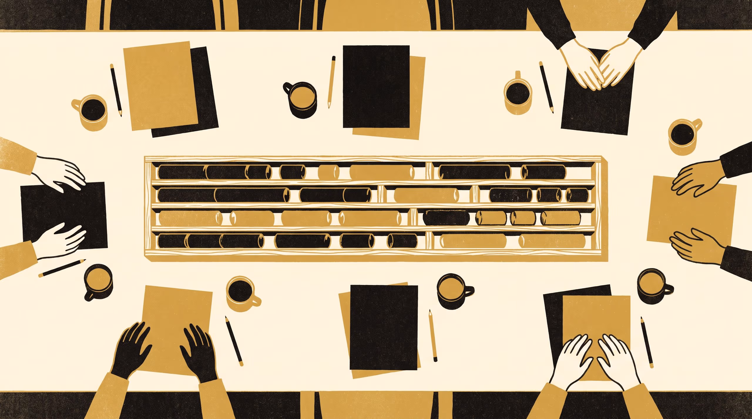 Illustration for Geologically Lossless: An absolute adjective acquires degrees in a format committee's minutes