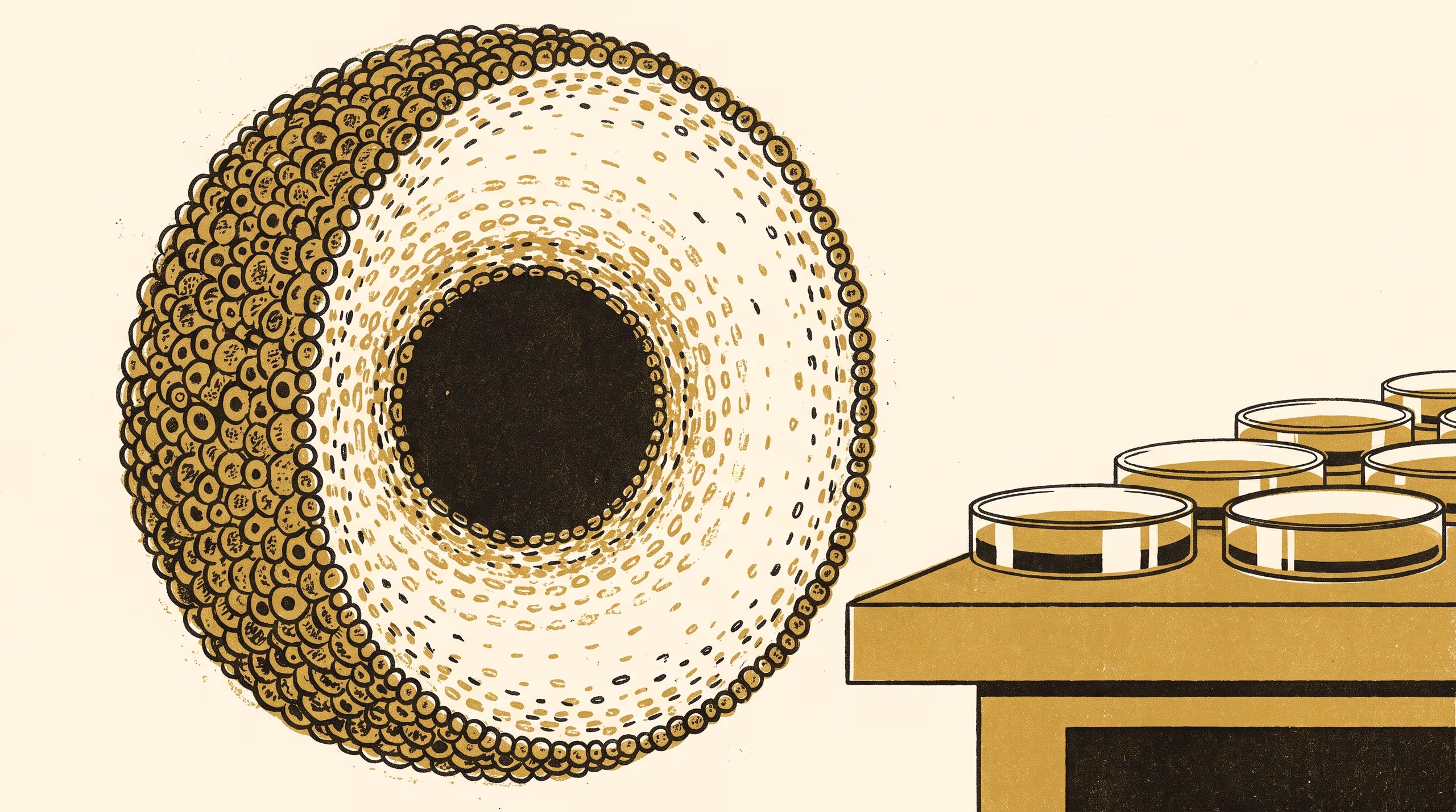 Illustration for The Front Stops Short of the Core: Depth-Resolved Arrest of a Labelled Galectin-3 Construct in a Tumour-Spheroid Line, Read as Sorbing-Solute Transport