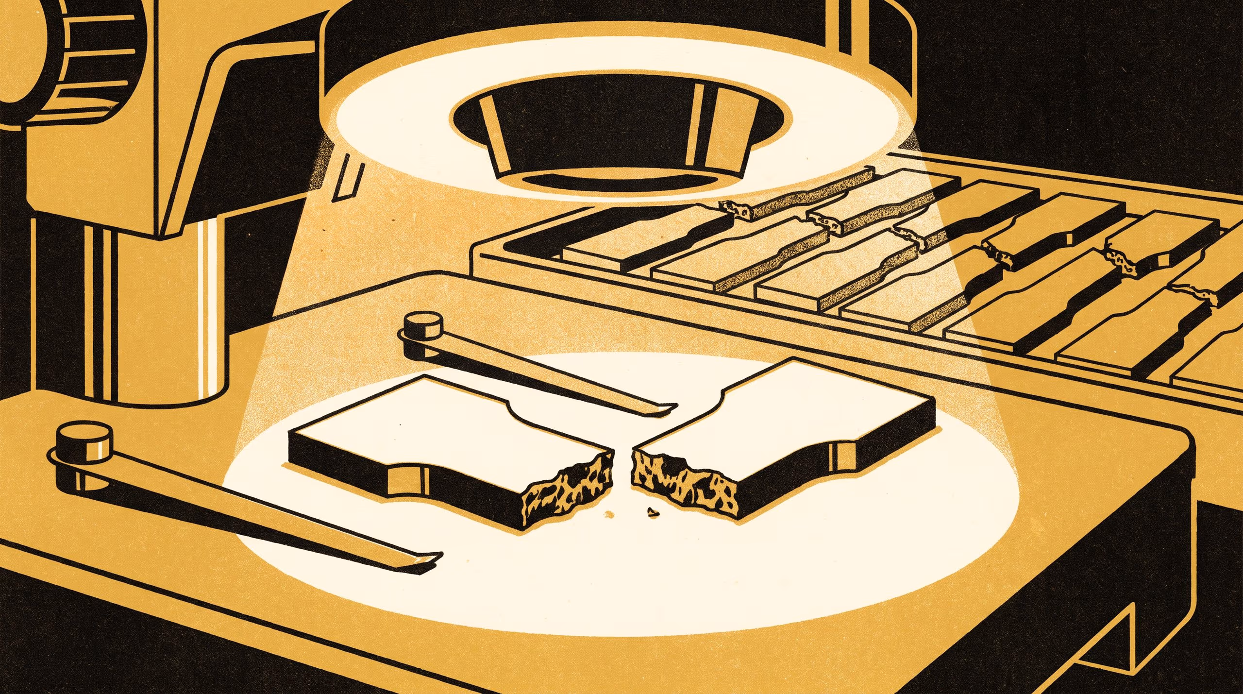 Illustration for The Radius Before the Edge: A Fractographic Survey of 428 Self-Machined Tensile Bars across Six Intakes of a Professional Master's Program