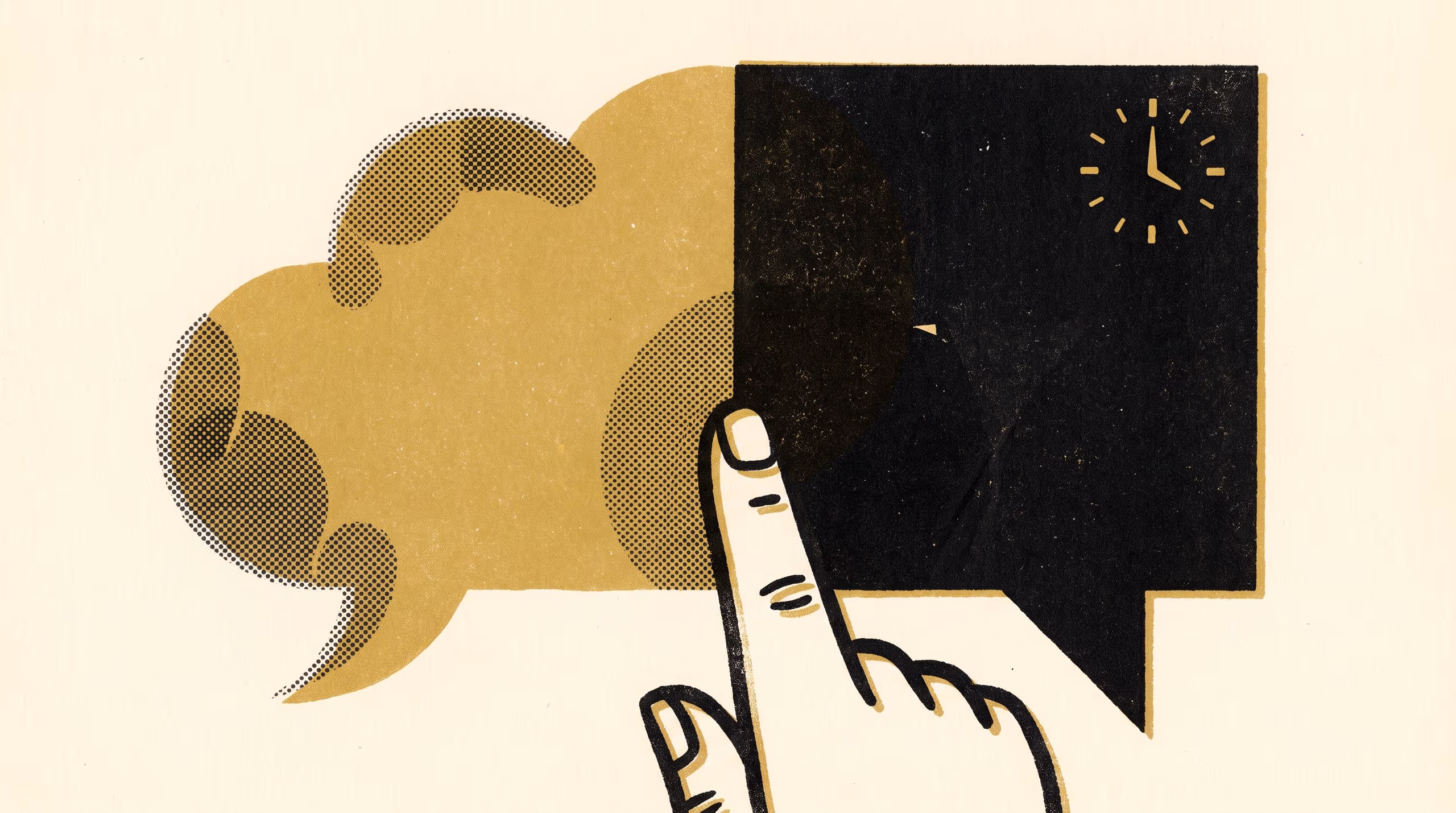 Illustration for Does Losing the Edit Button Make Group-Chat Arguments Run Longer?: A regression-discontinuity design at group chats' fifteen-minute edit deadline
