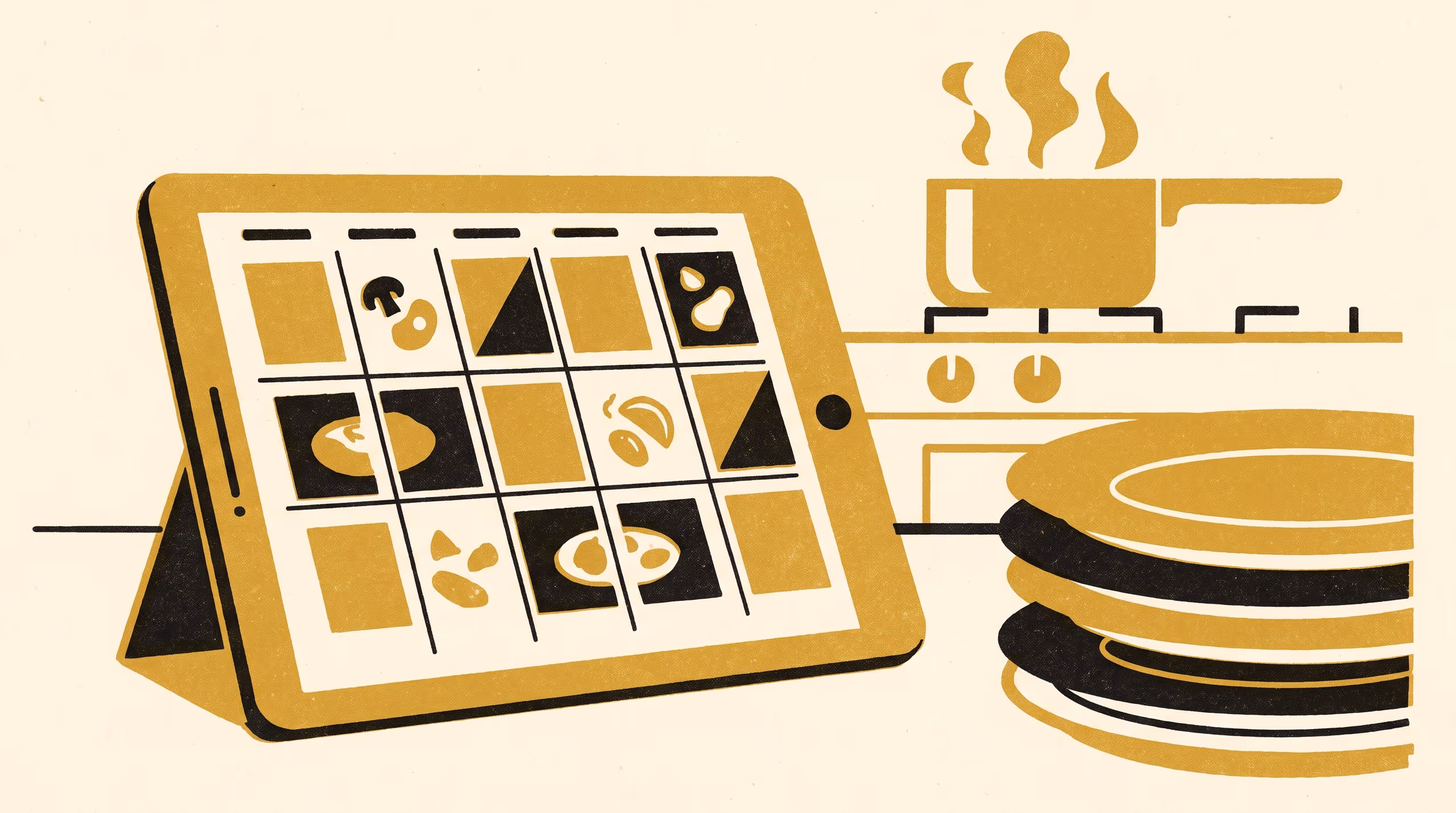 Illustration for Maximising the Menu: A Preference-Weighted Planner for the Household Meal-Plan Duty Officer