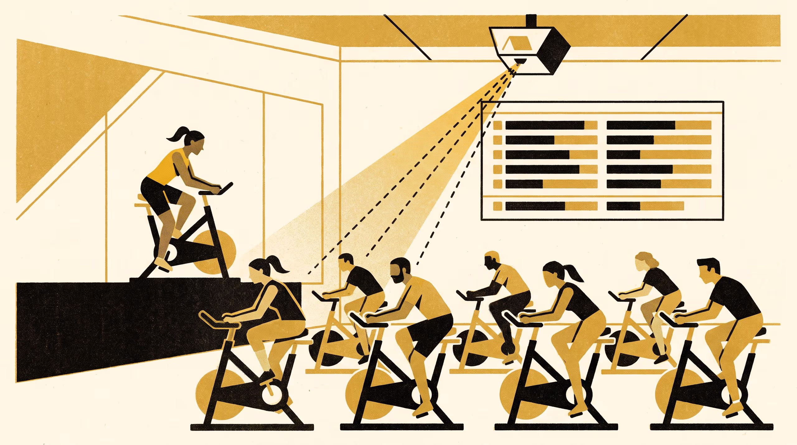Illustration for CADENCE: Real-time form scoring and the instructor roster it quietly writes