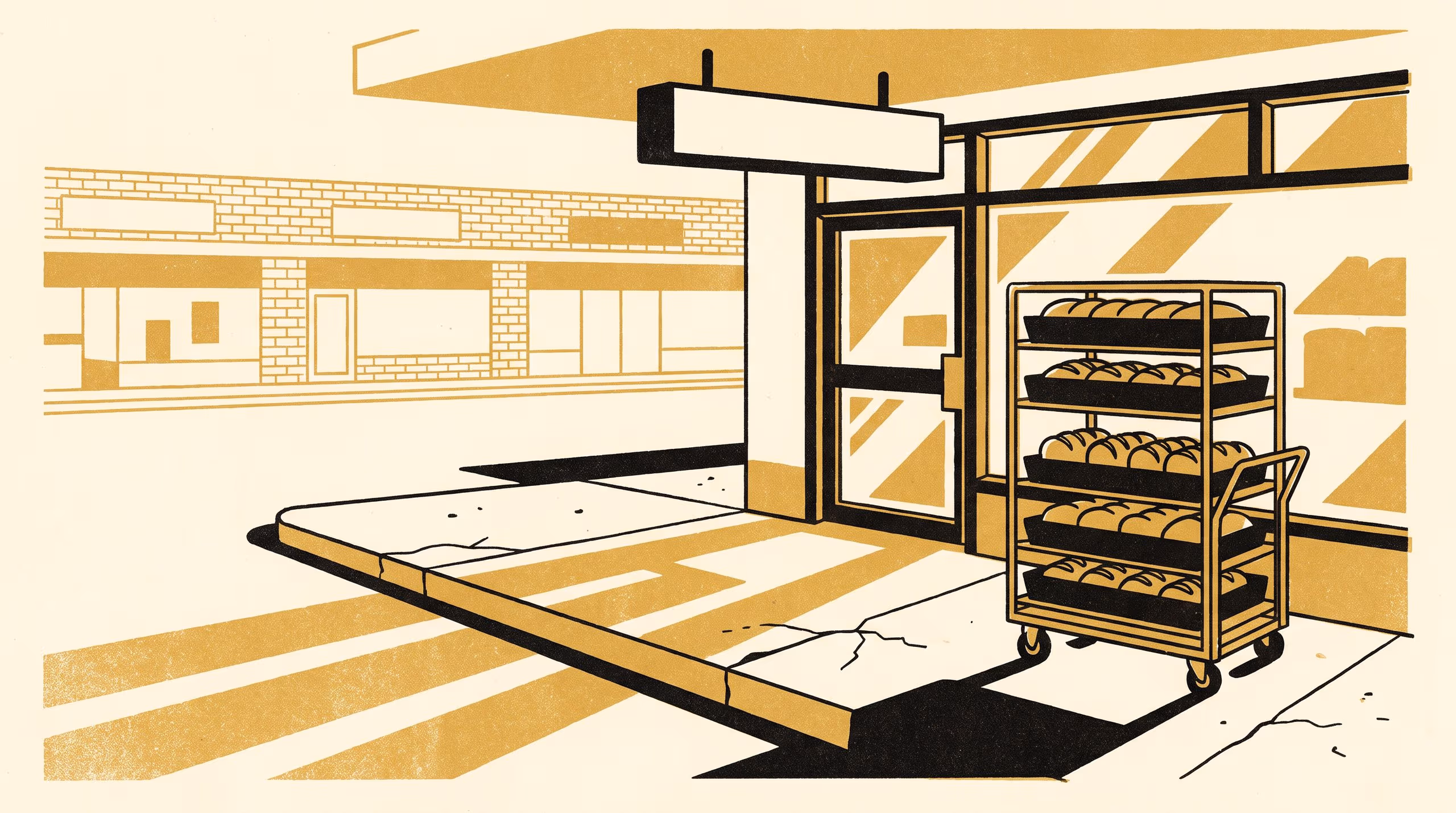 Illustration for Measuring the Safe Band: A Single-Site Case Study of a Strip-Mall Bakery's Rent-Indexed Footfall Counter
