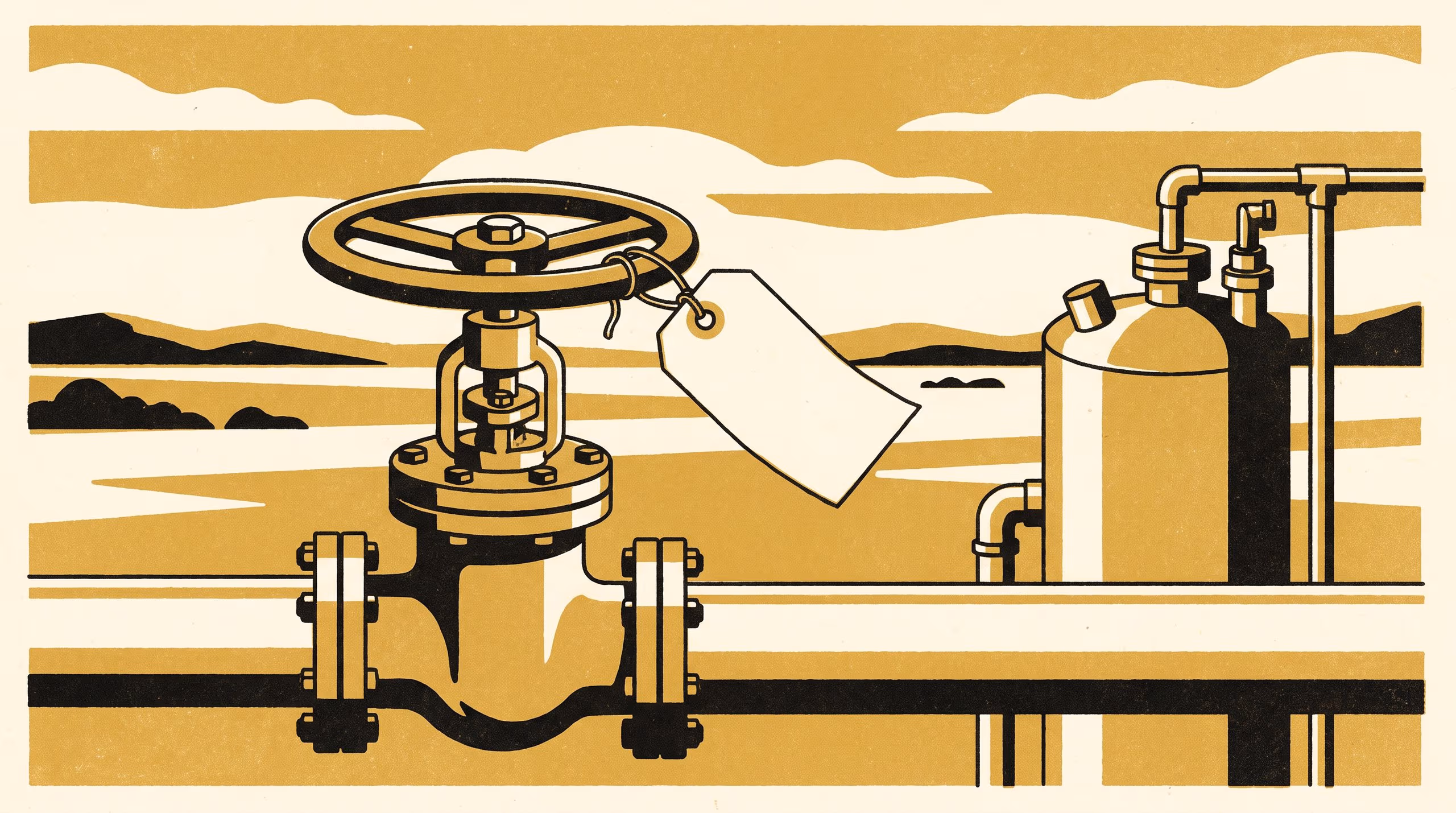 Illustration for Open at the Data Cut: Time to closure of 412 HAZOP recommendations at a bore-field water treatment plant