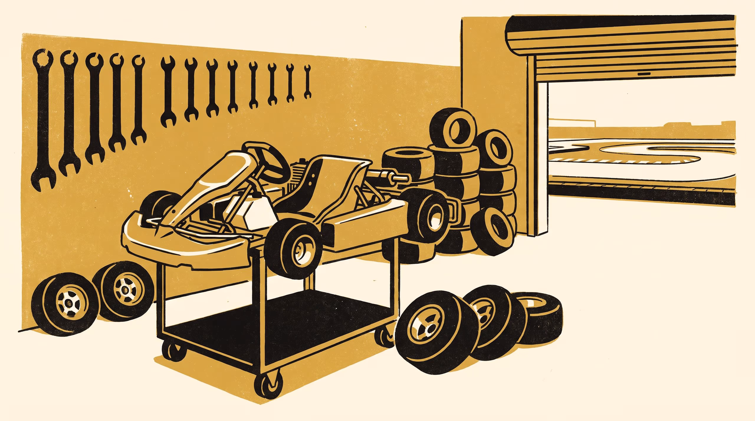 Illustration for The Record Belongs to the Kart: Partitioning Lap-Time Variance Between Driver, Kart and Session at 22 Indoor Karting Venues
