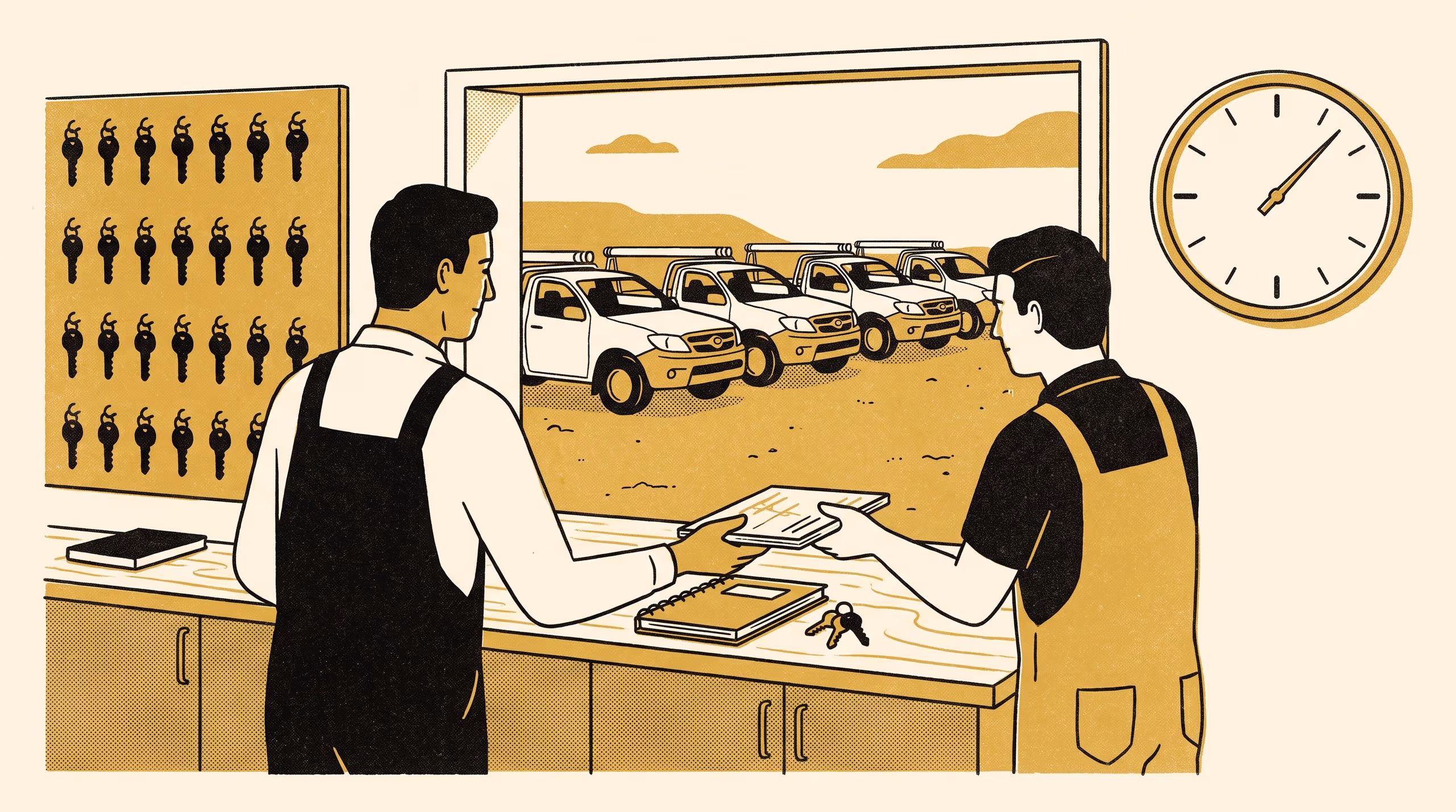 Illustration for Before the Light Comes On: Groundwork for a four-level fuel handover model across 61 plumbing-franchise depots