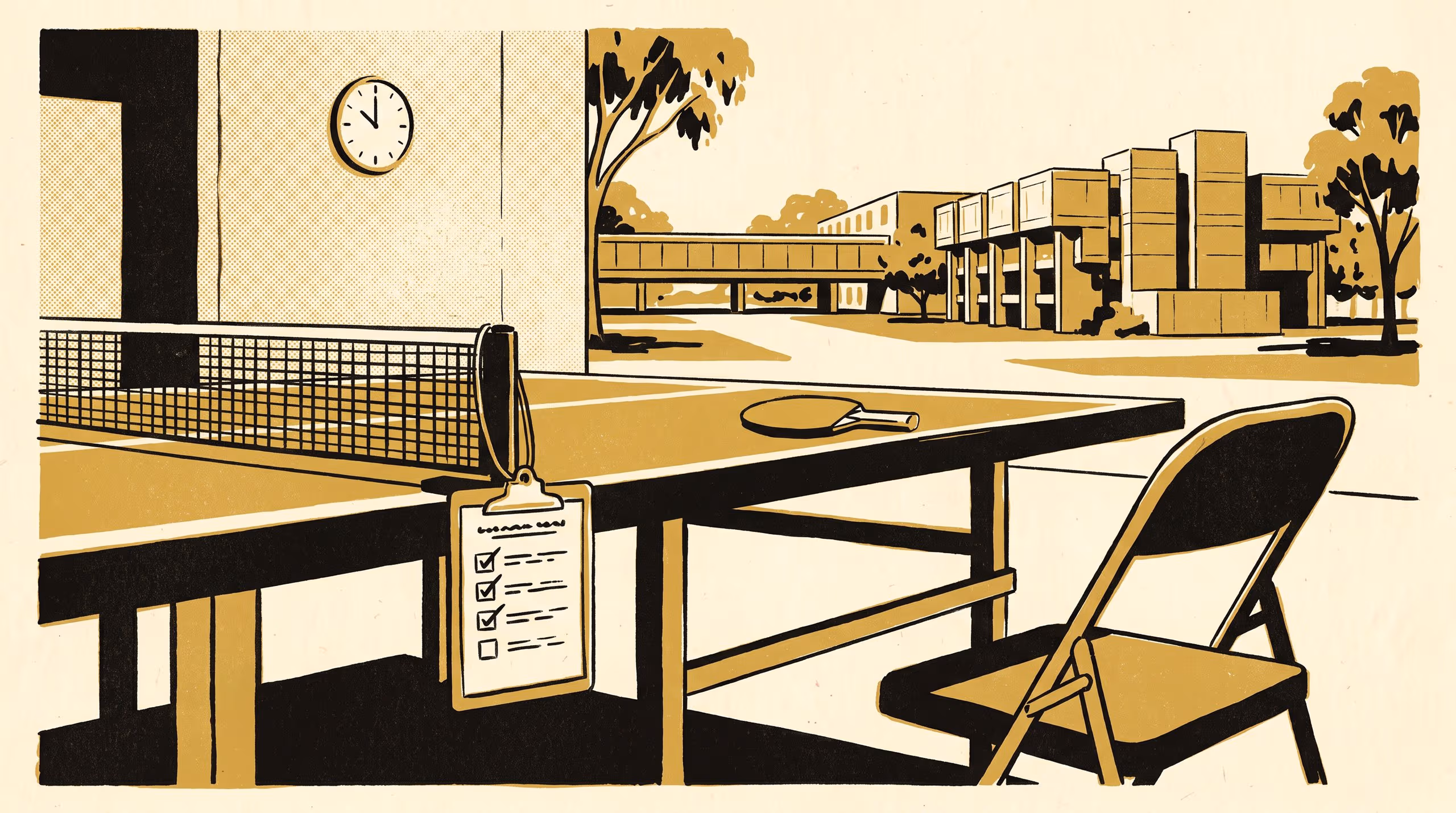 Illustration for Towards a Verified Booking Register: A Four-Kind Taxonomy for the Campus Recreation Centre's Table-Tennis Sign-Up Sheet