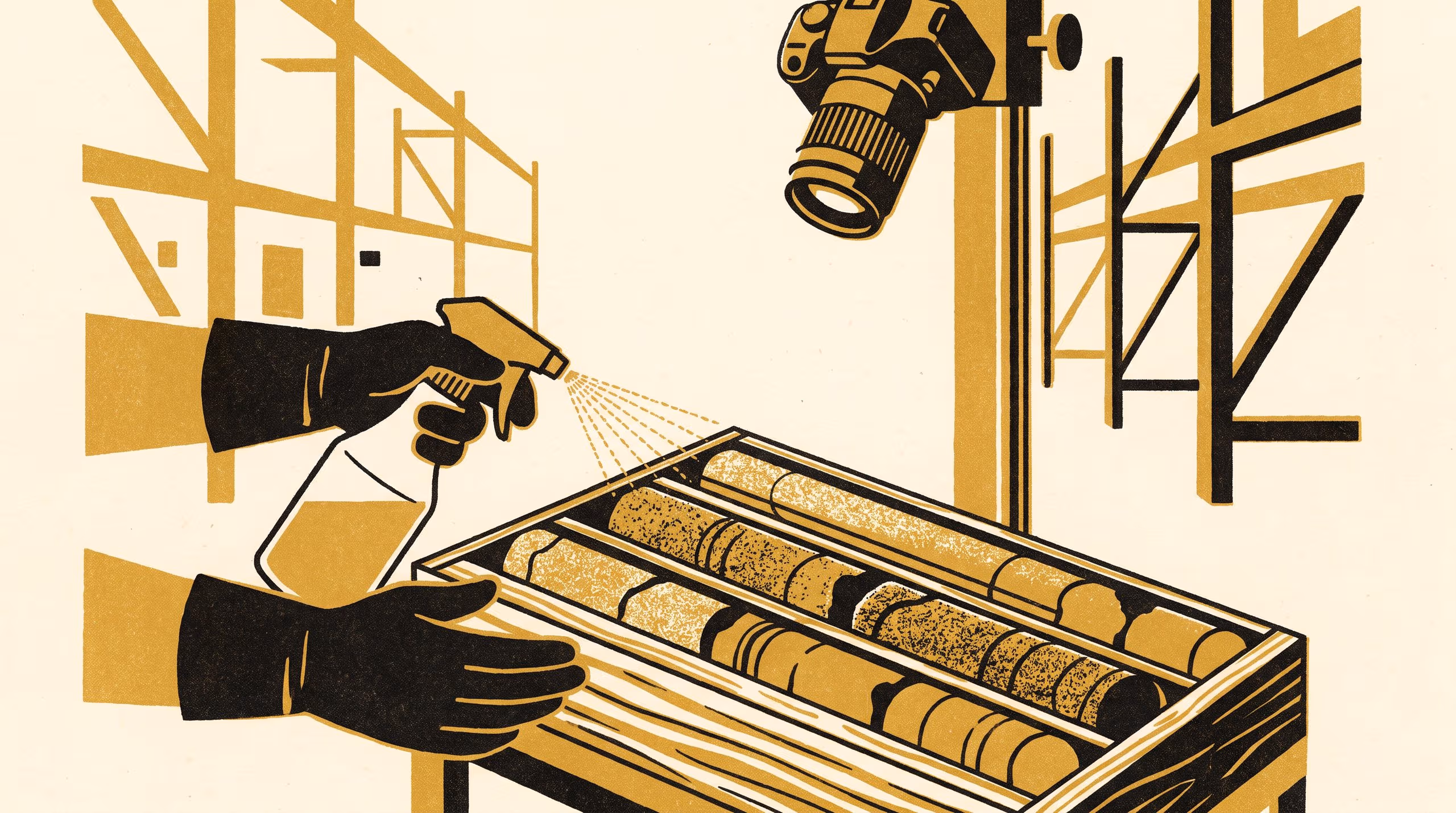 Illustration for Its Good Side: Posing, likeness and the wet portrait in a core library's photography bay