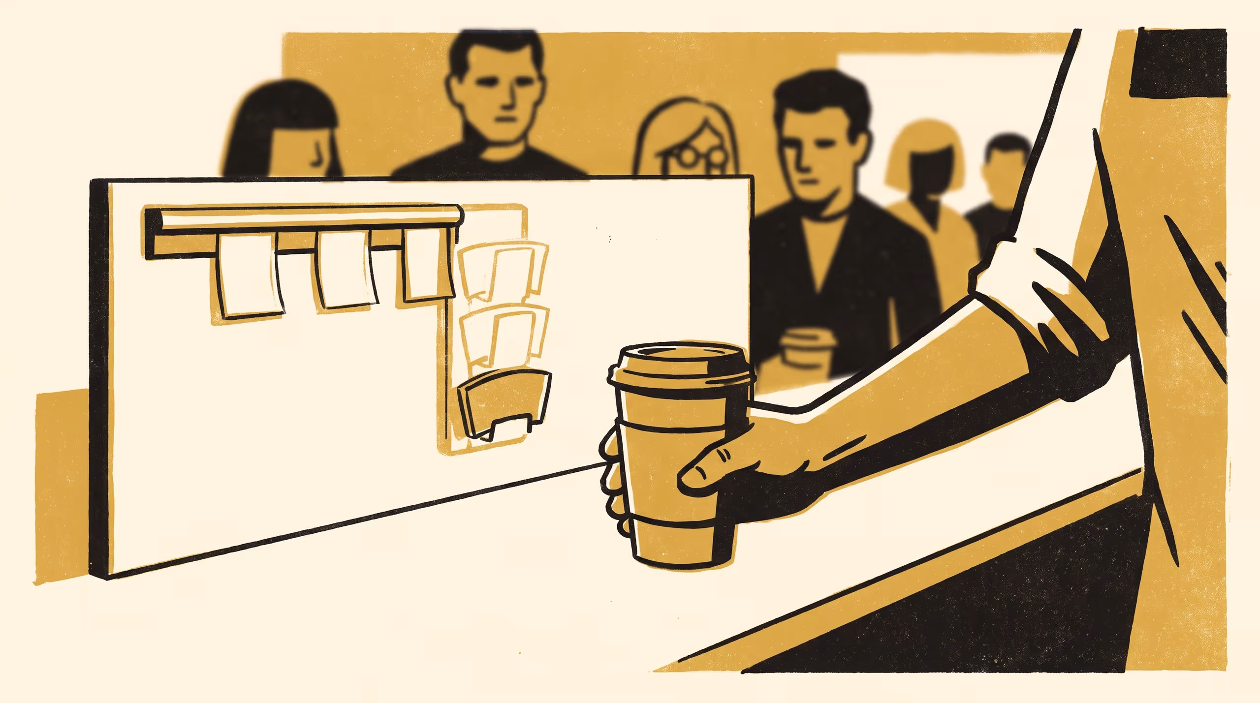 Illustration for What the Rebrand Took With It: Auditing whether café staff still know a regular's order
