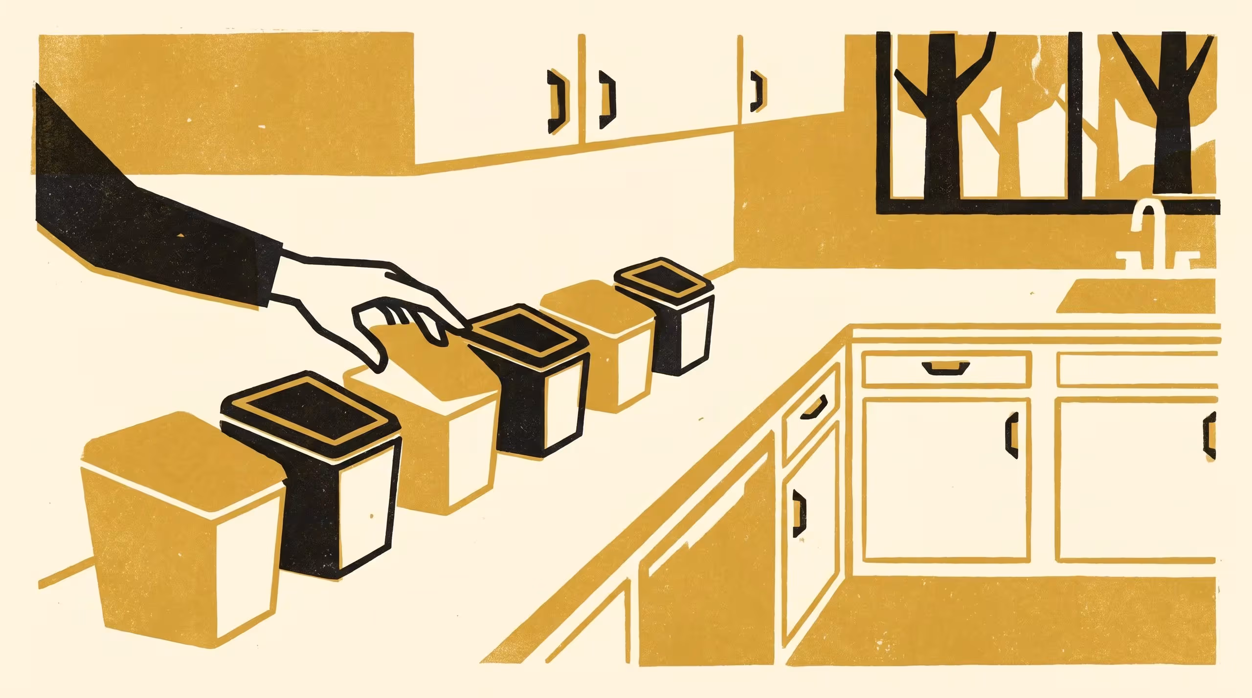 Illustration for Relabelled, Not Resorted: A Contamination Audit of Recoloured Compost-Bin Lids Across Ten Shared Kitchenettes