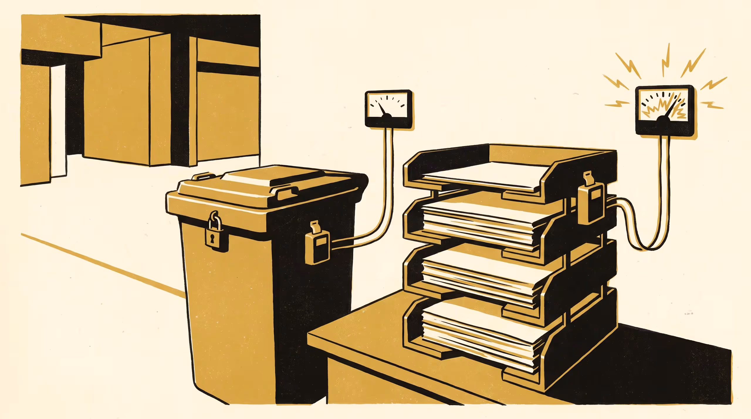 Illustration for Same Sensor, Different Tray: Retesting a Waste-Bin Fill-Rate Correlation on Lecture-Hall Printer Paper