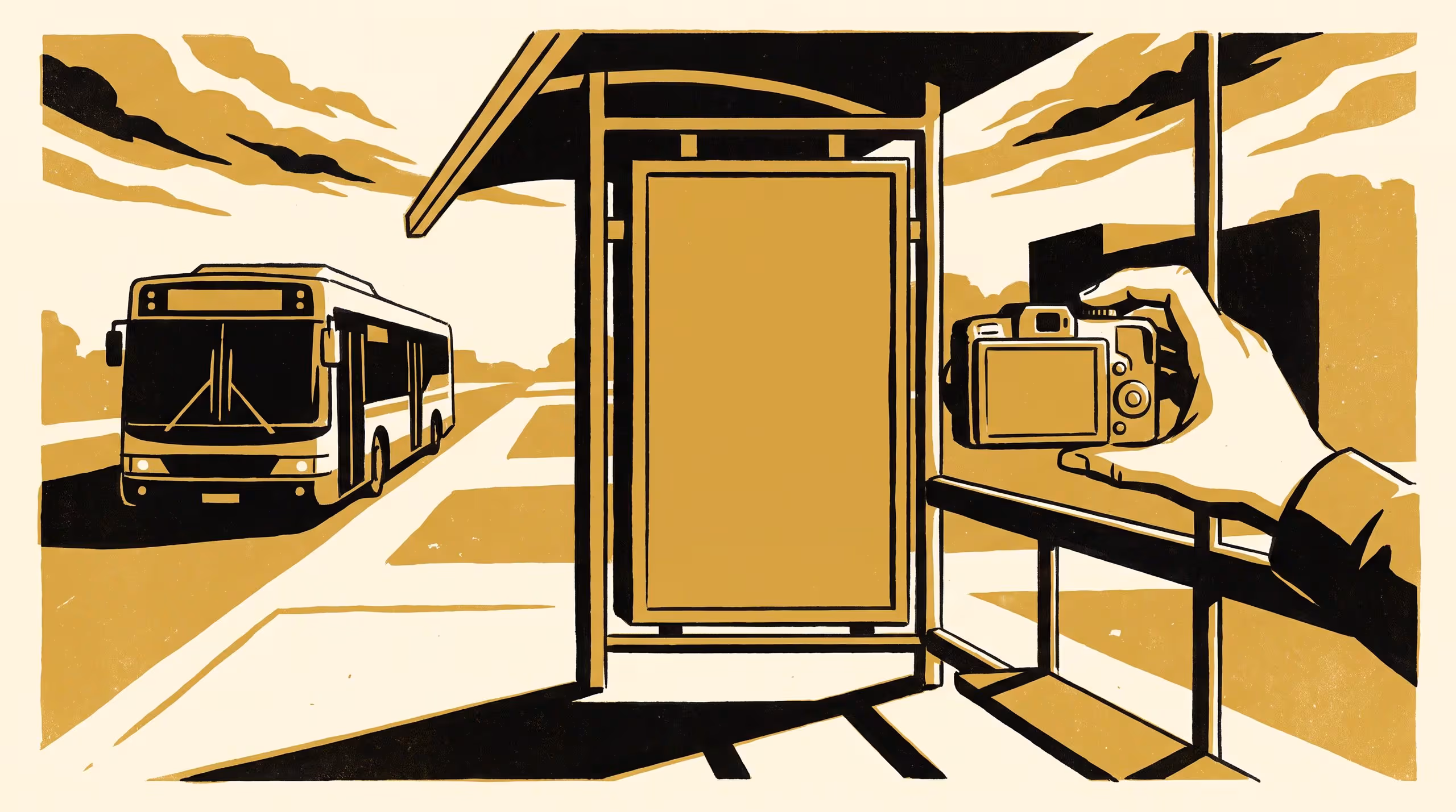 Illustration for Current by Photograph: Panel-to-Service Agreement at 246 Suburban Bus Shelters Under Two Verification Regimes, 30 to 90 Days After a Network-Wide Timetable Change