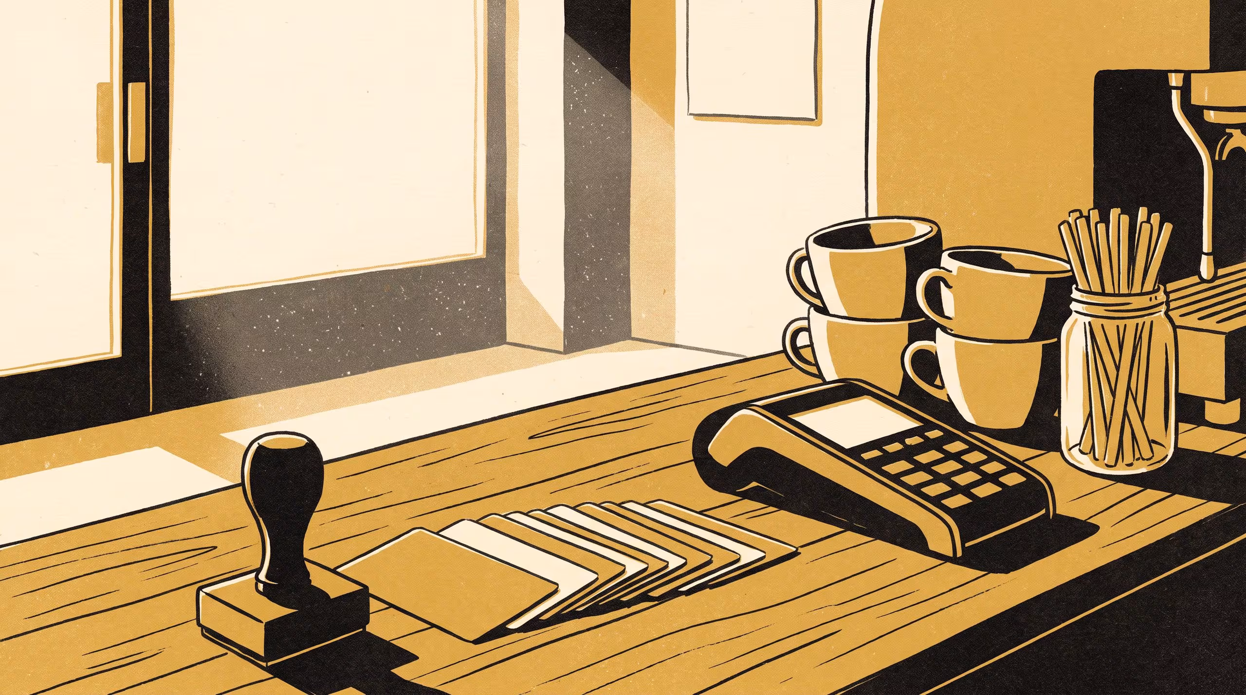 Illustration for The Stamp Nobody Logged: Restoring a Loyalty-Card Tally After the Scanner Fails