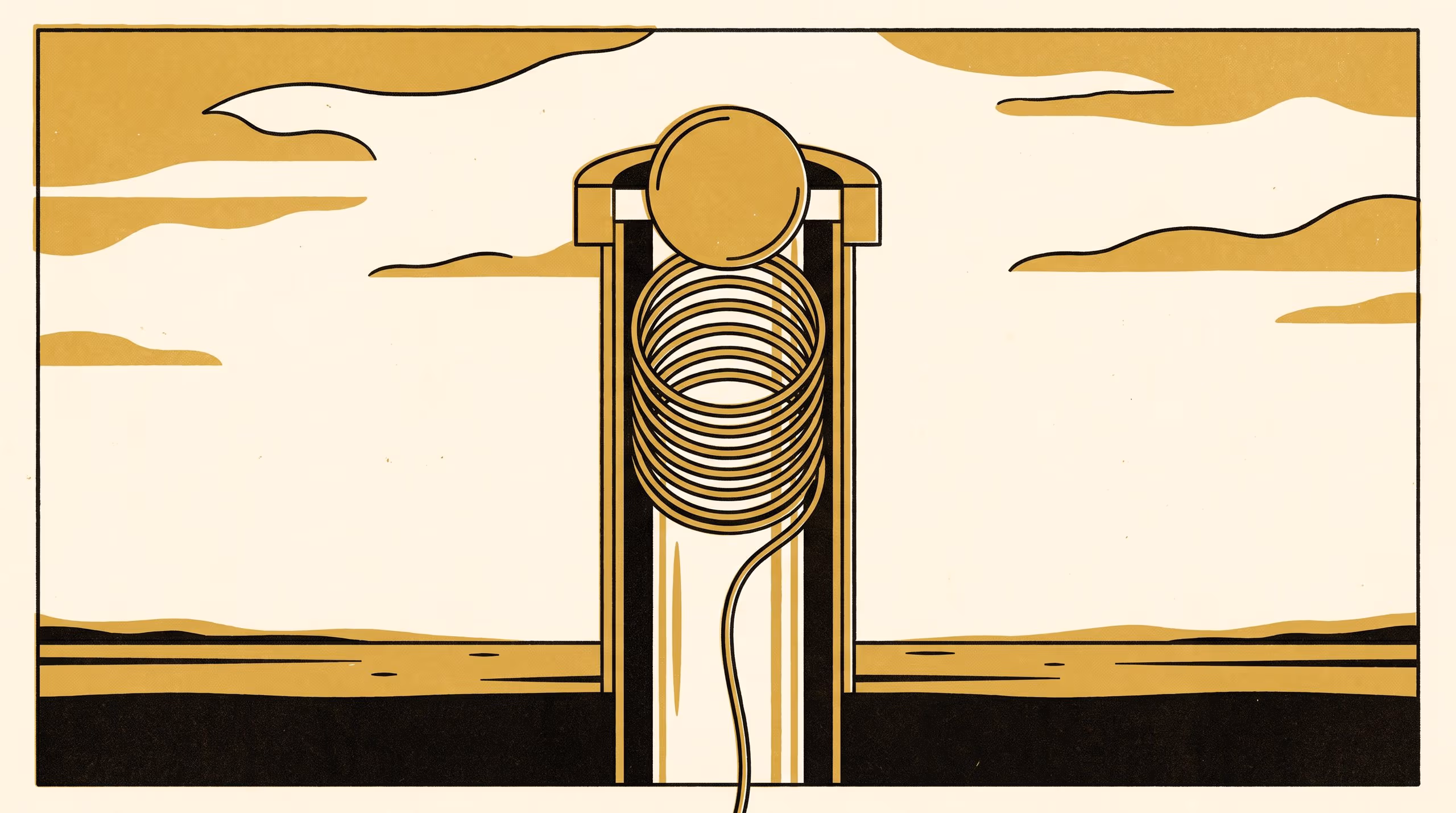 Illustration for Charging Through the Cap: Misalignment and Gap Tolerance of a Resonant Inductive Link to a Downhole Water-Level Logger