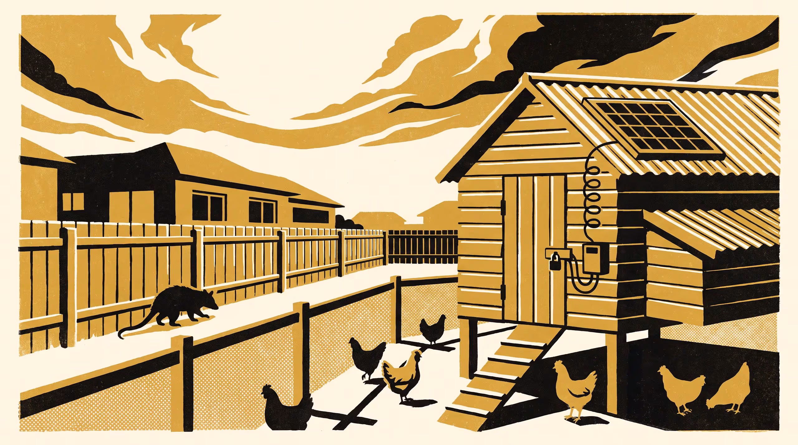 Illustration for Logged, Not Rostered: A Season of Coop Door-Sensor Triggers, Classified by Cause