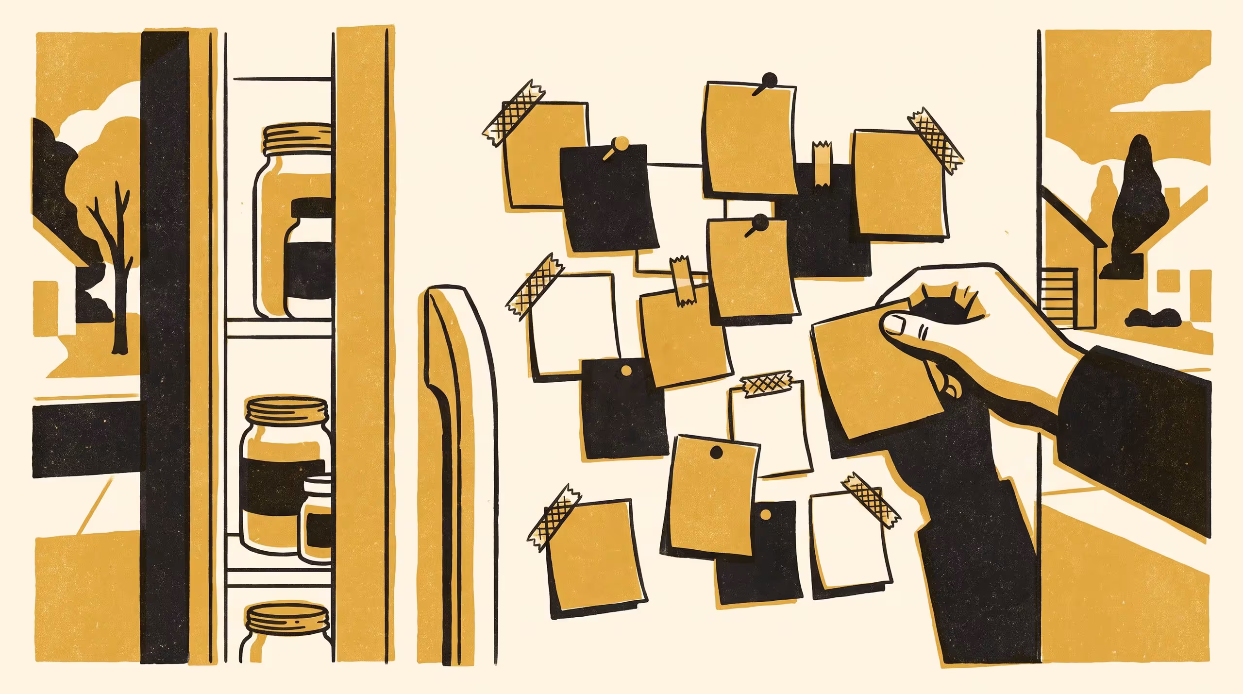 Illustration for Some Notes Get Answered Faster: Coding a Community Fridge's Handwritten Notes Against How Long Each Waited for a Restock