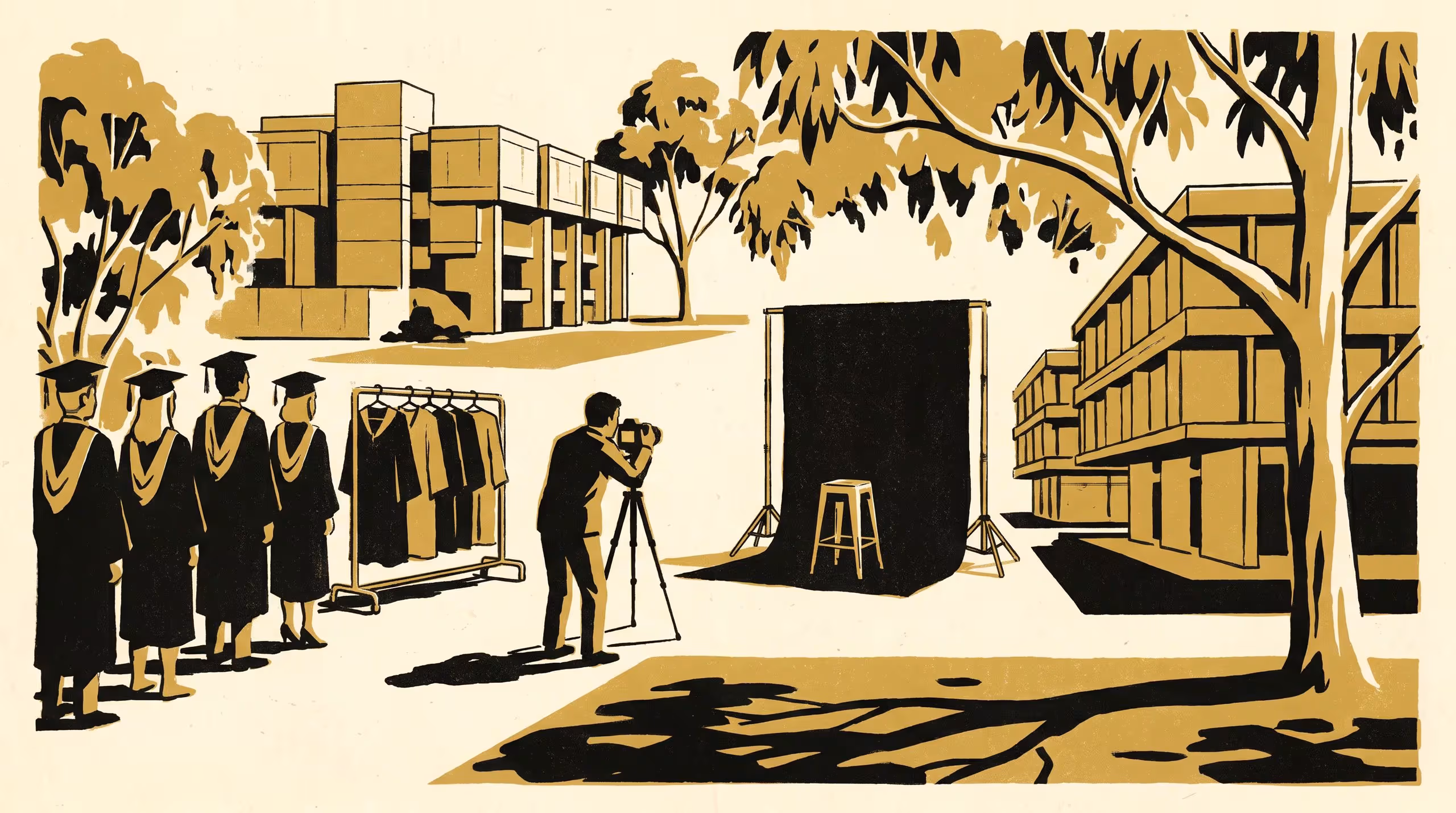 Illustration for Tagged for the Camera, Billed to the Docket: Testing Whether Hire-Desk Damage Fees Follow the Docket Name or the Ceremony-Photo Wearer