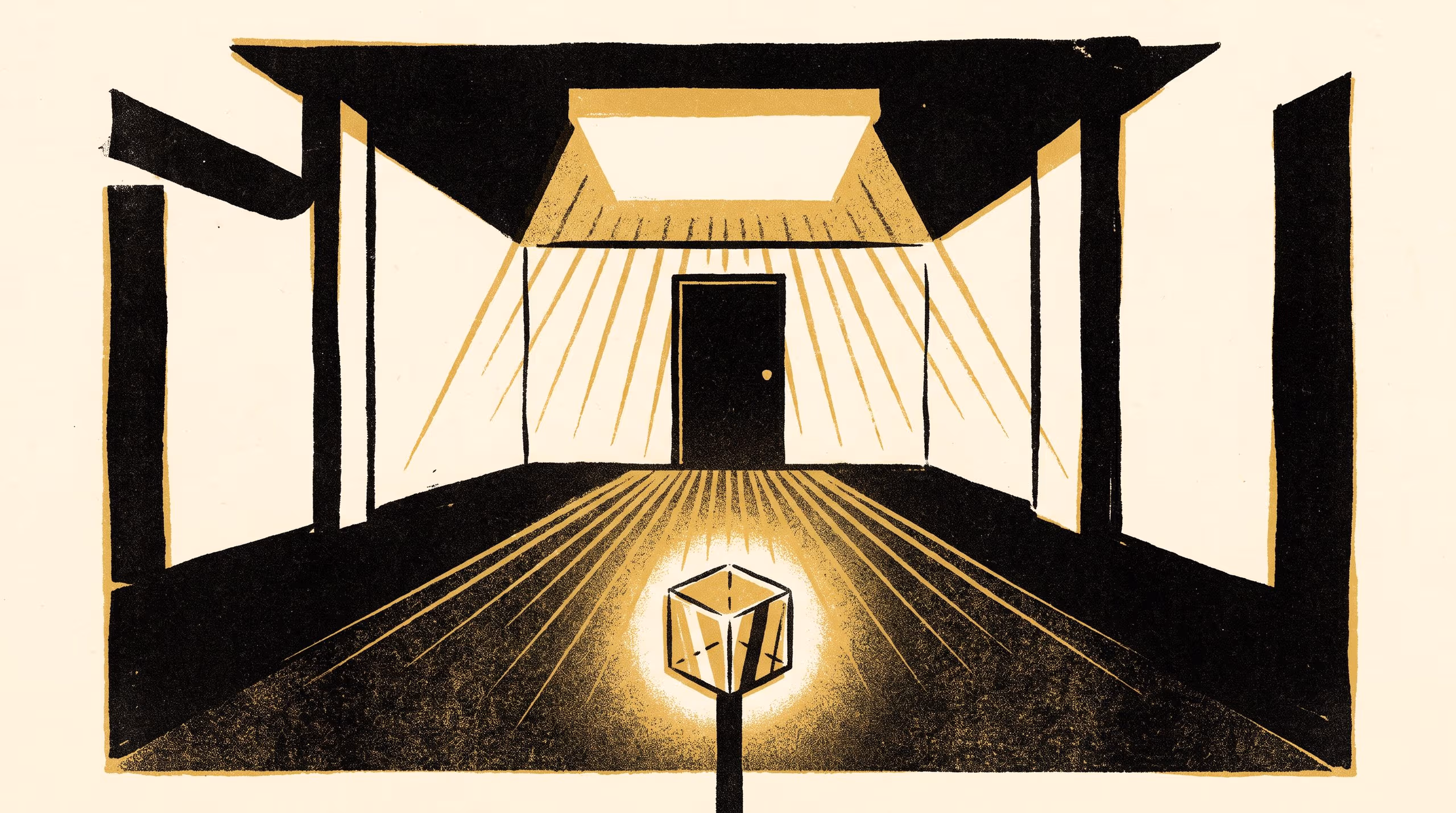 Illustration for The Dark Was Not Dark: Incoherent erasure of a stored photorefractive grating by an emergency exit sign
