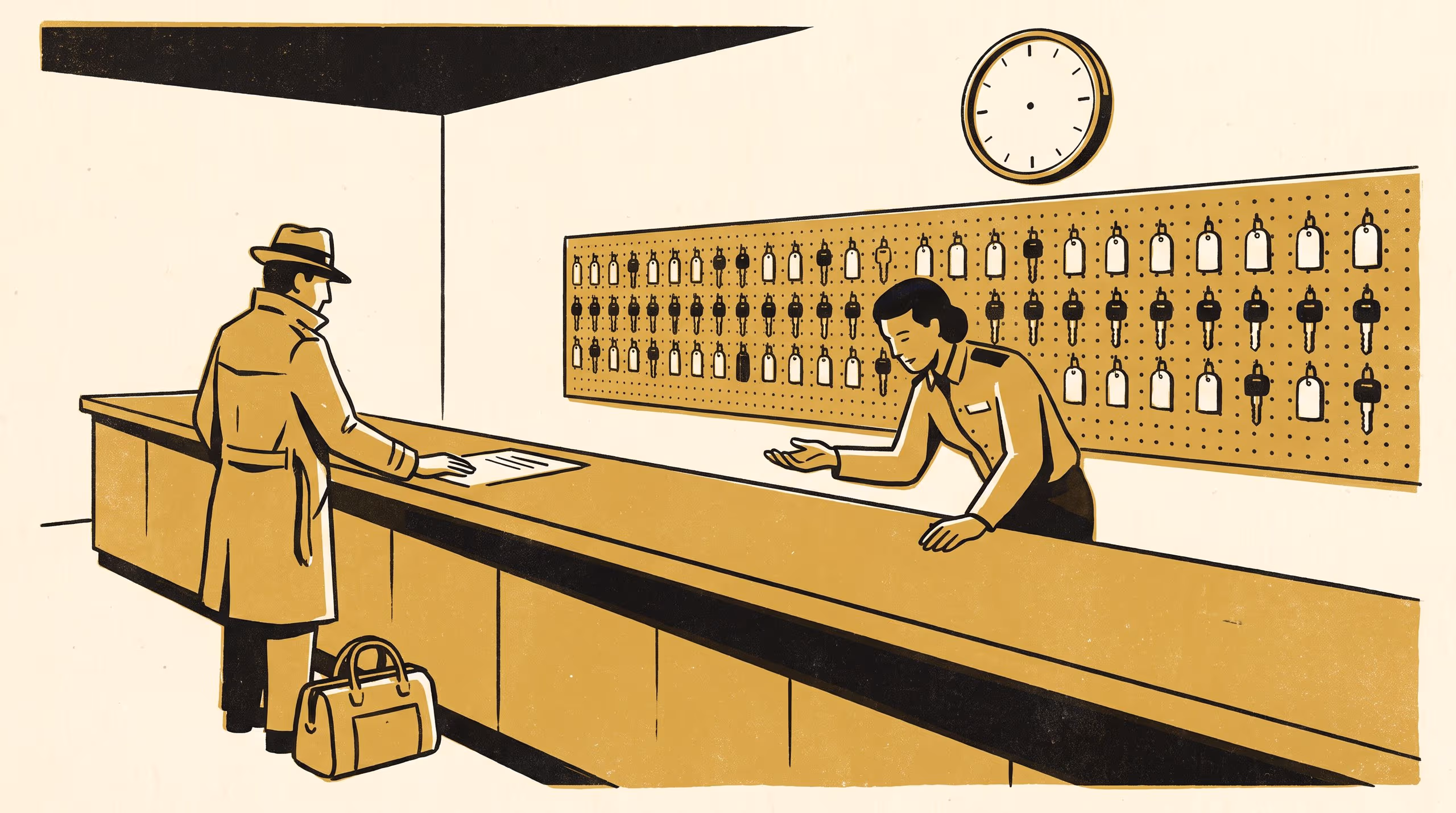 Illustration for Towards a Declination Slot: Conversation analysis of 1,180 excess-reduction offers at the vehicle-hire counter, and the audited pause adopted from it
