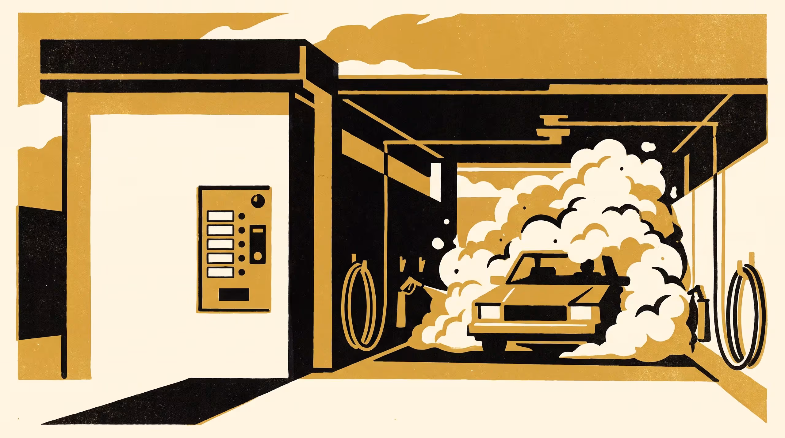Illustration for The Fifth Tier Adds Nothing You Can Measure: A Taxonomy of Self-Serve Car-Wash Program Names Against Their Bay-Sensor Wash Cycles