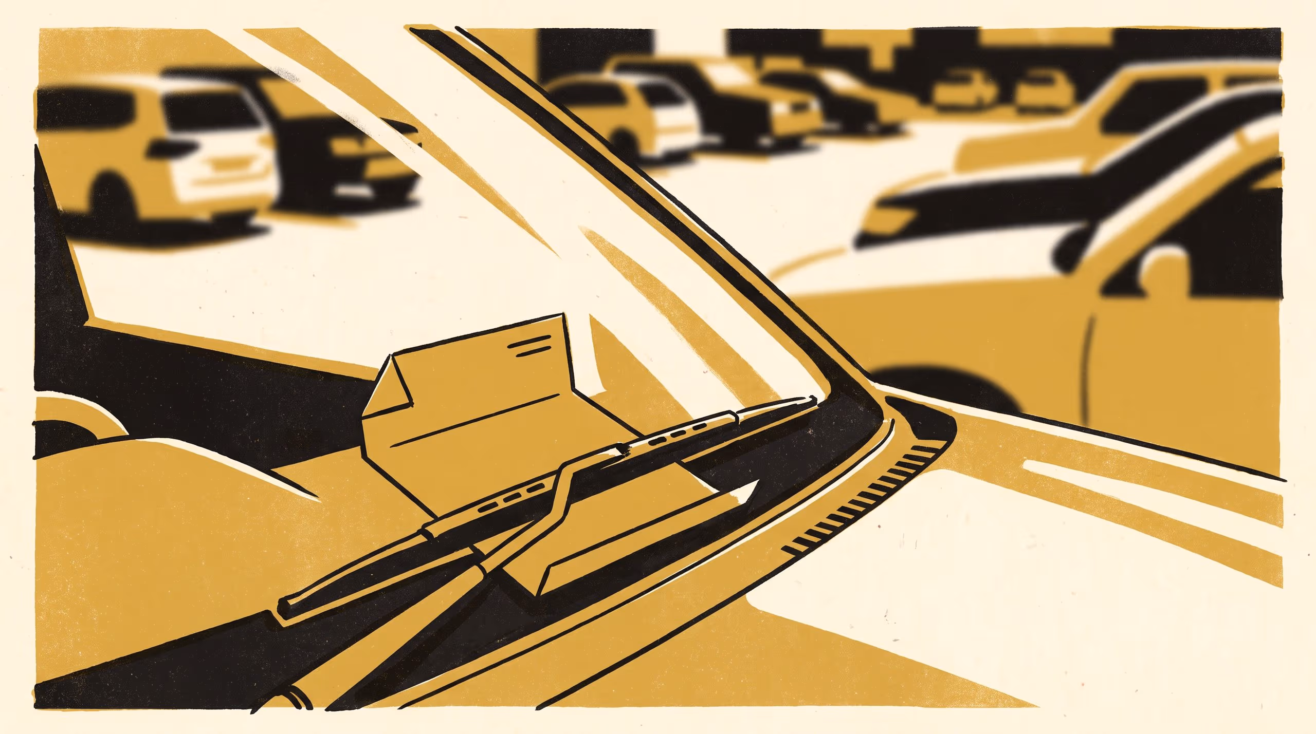 Illustration for Car-Park Windscreen Notes Sort Into Five Content Types: The sharpest category now triggers the dispute-escalation protocol alone