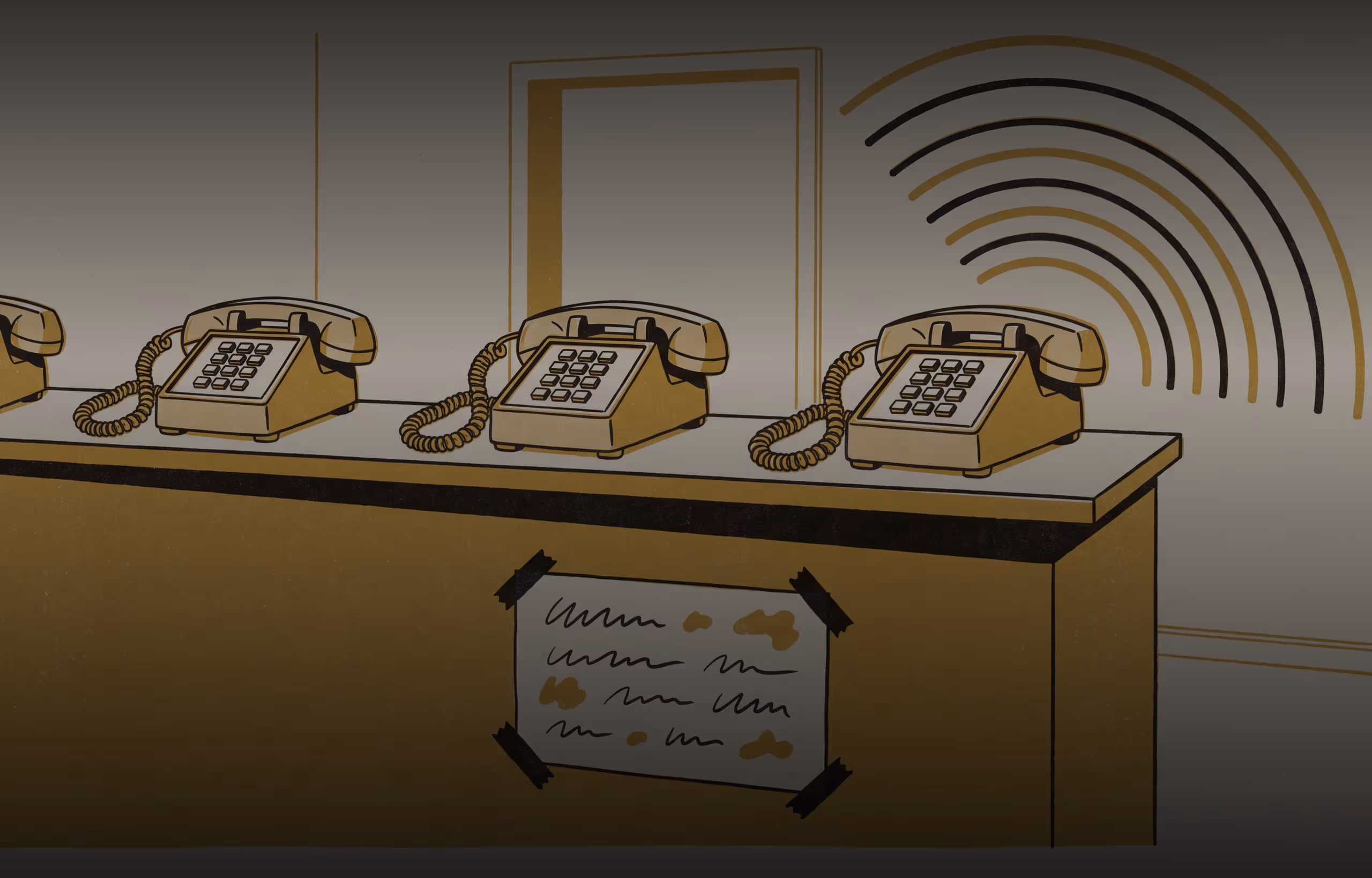 Illustration for Callers Press Before the Menu Reaches Option One: 2,306 Shire Switchboard Callers, and the Seconds of Recorded Menu Each One Heard
