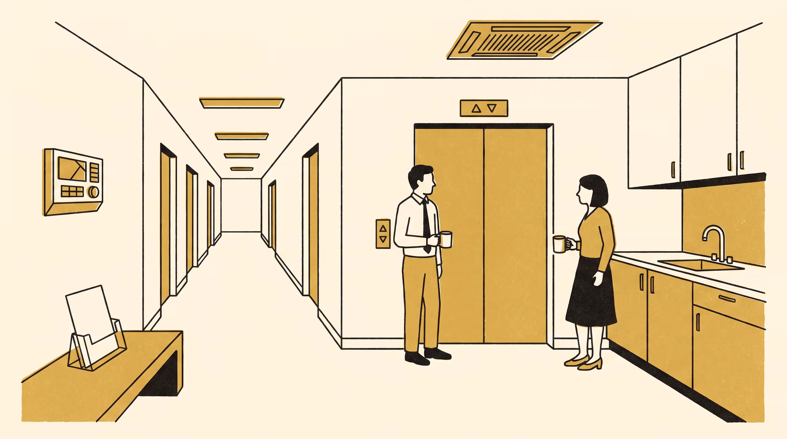 Illustration for Warmed on Paper: A Three-Arm Cluster-Randomised Trial of a Setpoint Change Against a Printed Comfort-Band Notice, Across 36 Leased Office Floors