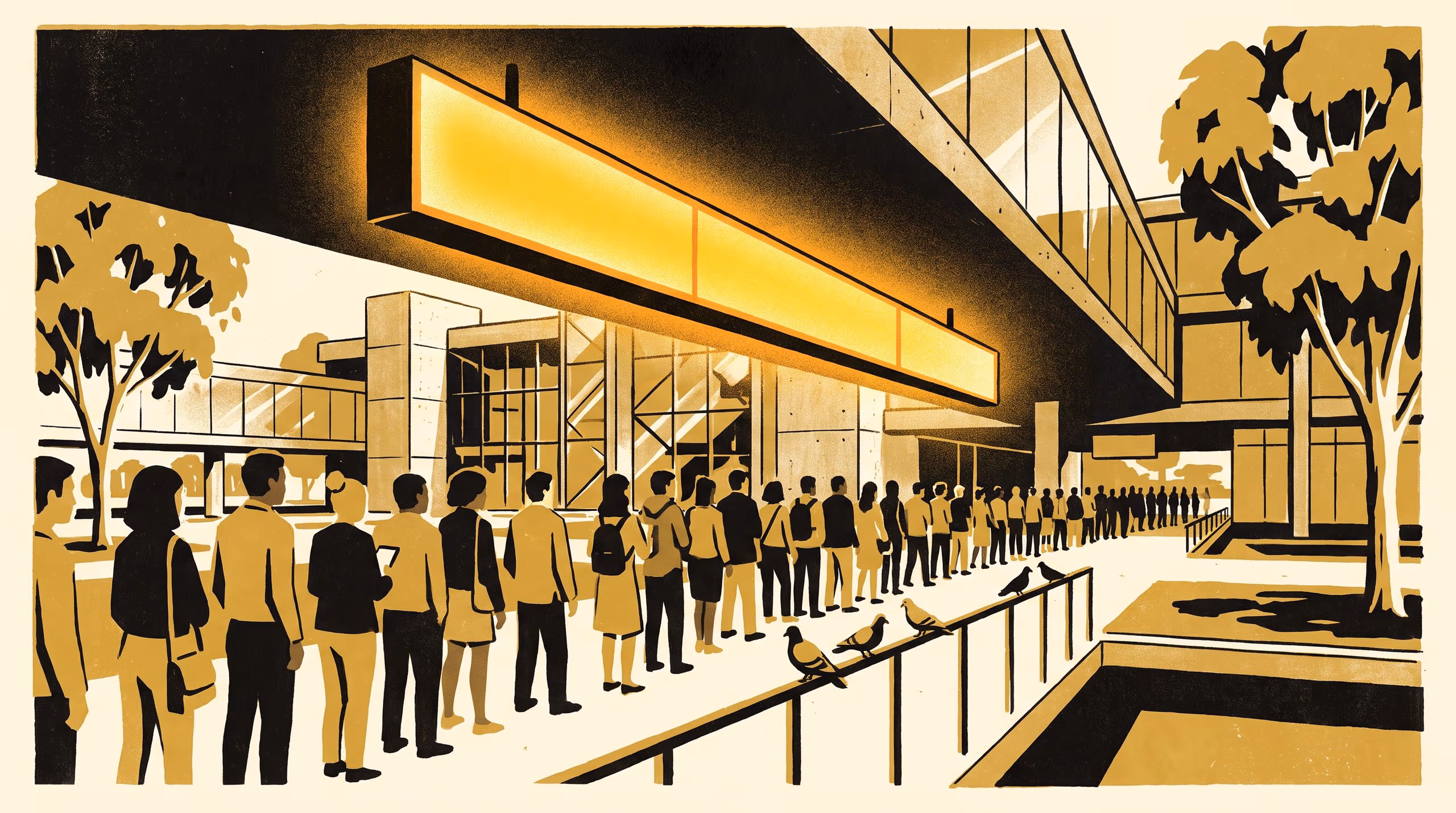 Illustration for Measuring the Amber Line: A Regression-Discontinuity Test of Queue Abandonment at an Eight-Person Signage Cutoff