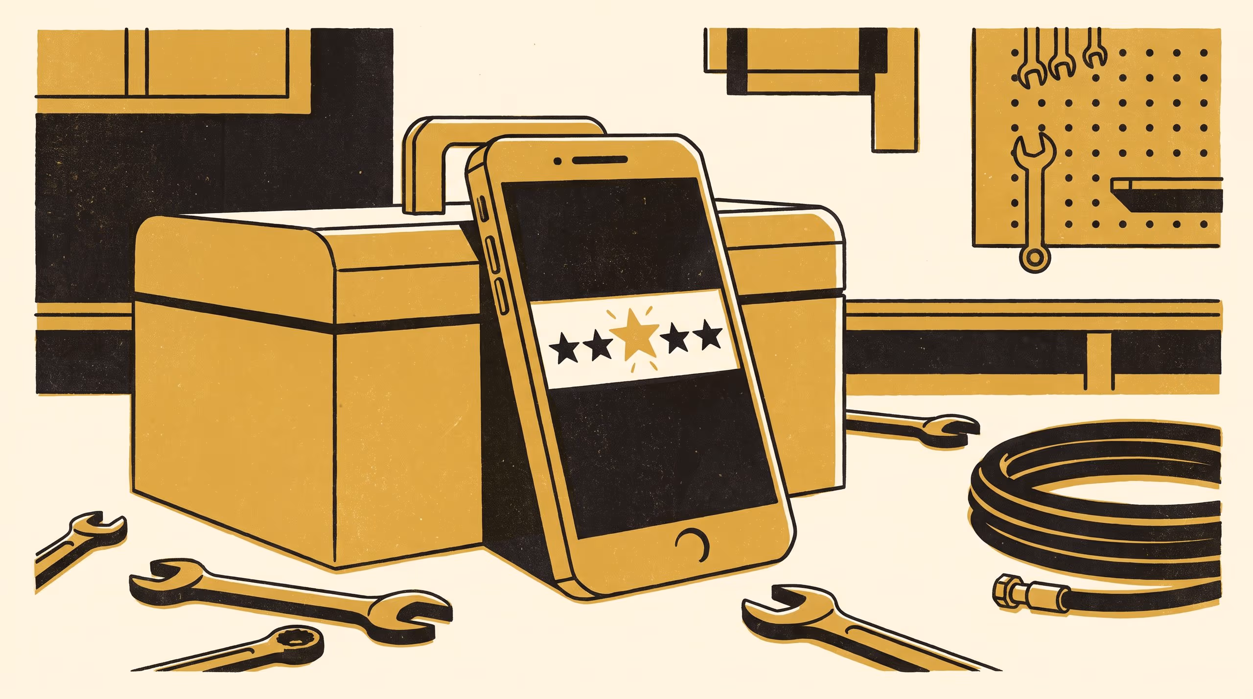 Illustration for Rounded Up, Fully Booked: A Regression-Discontinuity Test of a Trades-Booking App's Half-Star Rounding Line