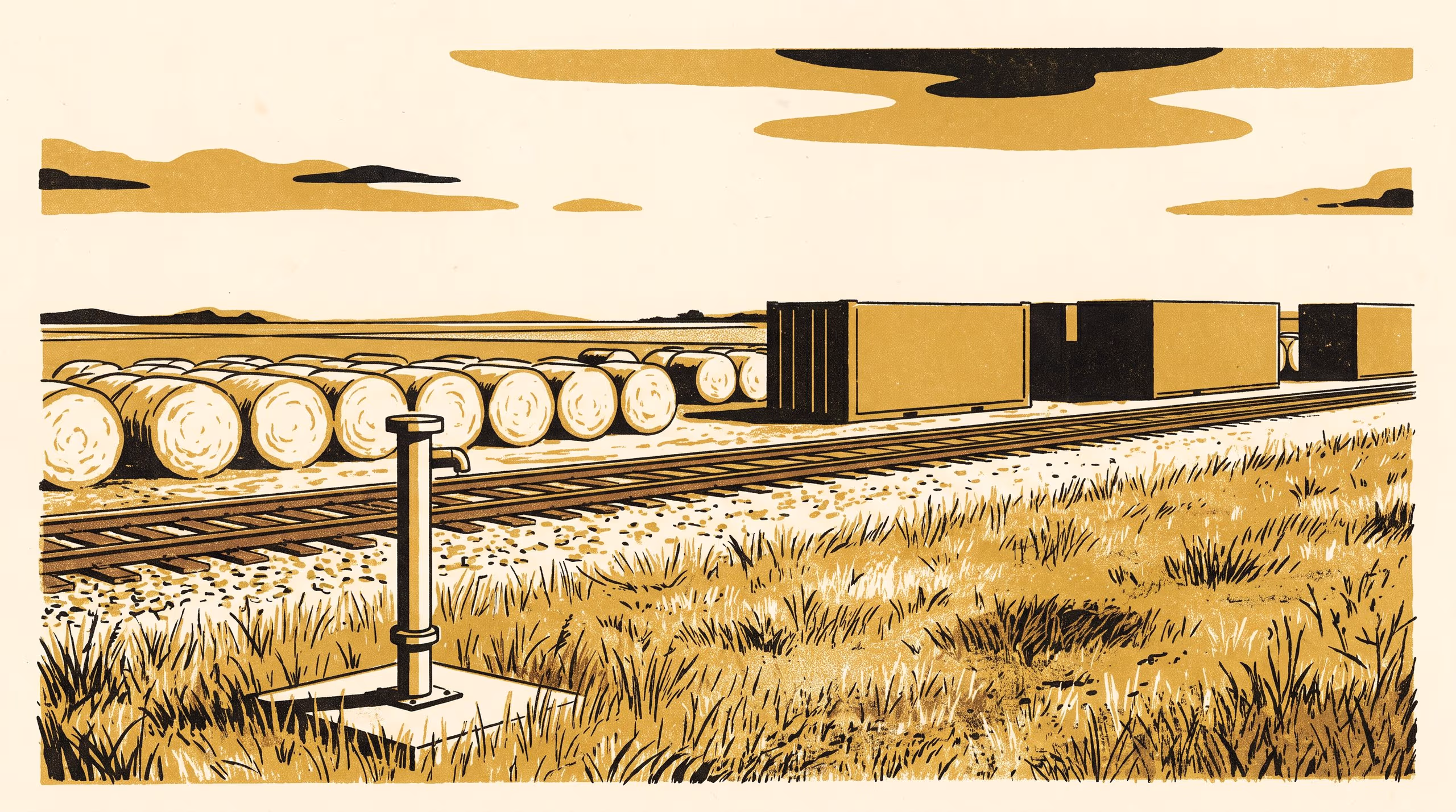 Illustration for The Aquifer as Balancing Item: Export Exposure and Standing Water Levels across 212 Bores of an Inland Irrigation Basin