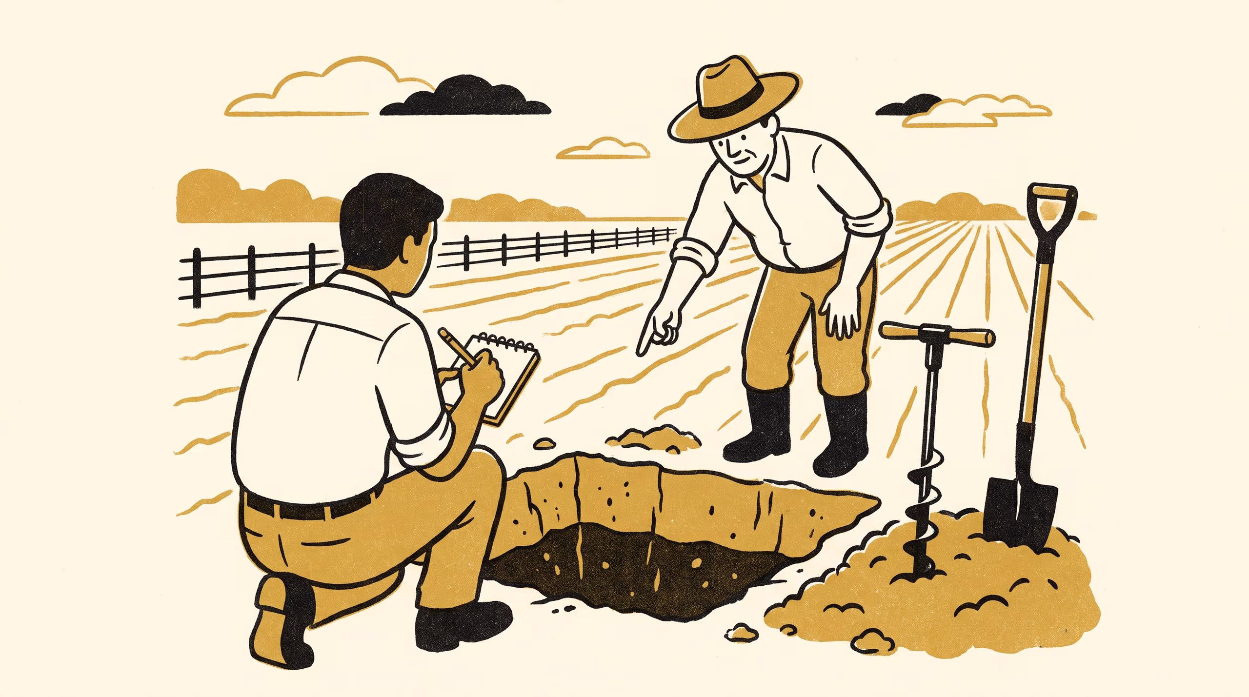 Illustration for What the Farmer Called It: A historical lexicon of soil words from the margins of one district's survey notebooks