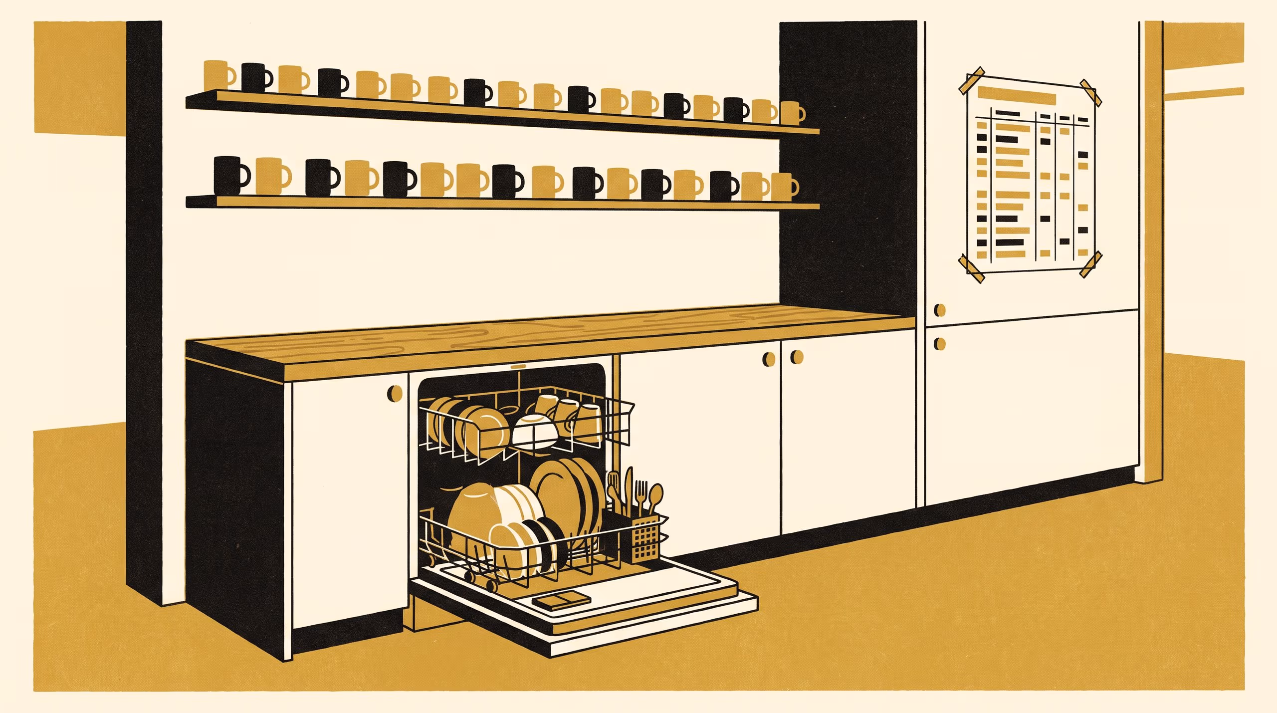 Illustration for RACK: Rota Attainment Classification for Kitchenettes
