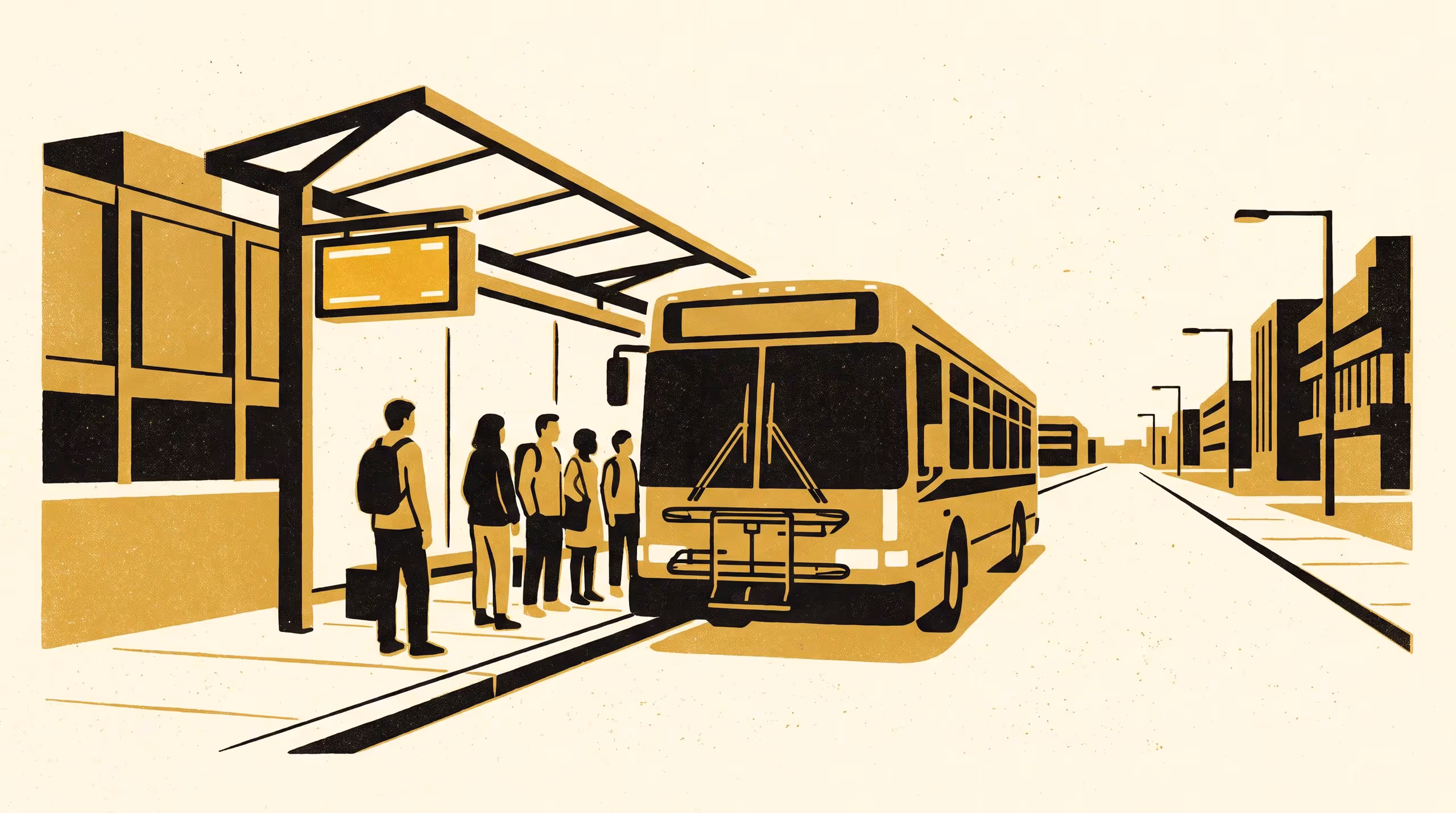 Illustration for Cleared to Skip, Stopped Anyway: Auditing When Intercampus Shuttle Drivers Override an Arrival-Forecasting Model