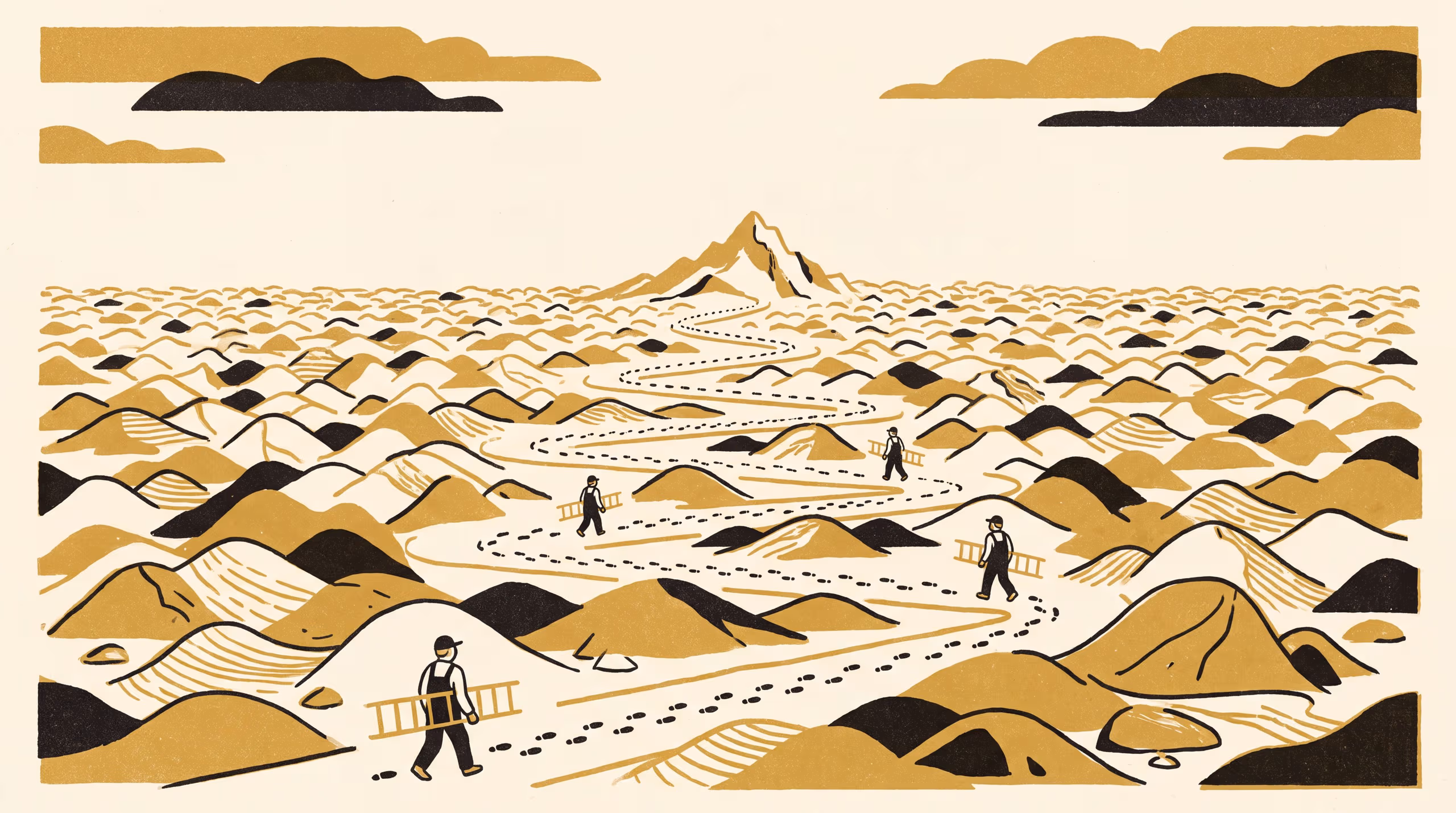 Illustration for How Long Can Continuous Improvement Last?: Improving paths when a firm upgrades one practice at a time, worst case and smoothed
