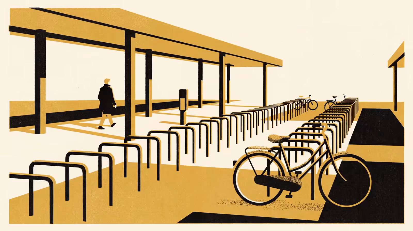 Illustration for Still Registered, Rarely Ridden: Interviewing Bike-Rack Permit-Holders Against an Index That Only Climbs