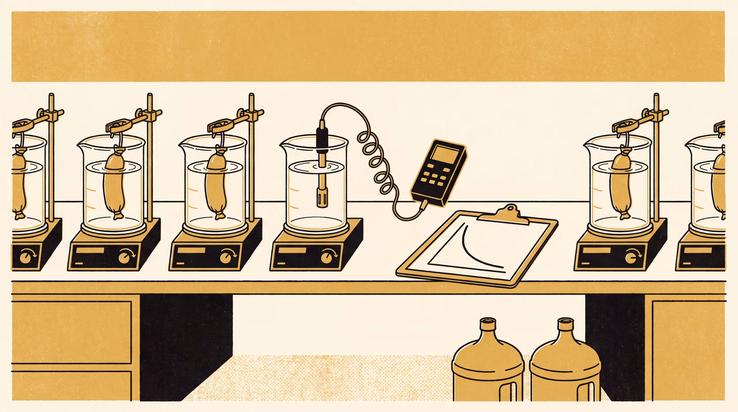 Illustration for The Sixth Change of Water: A recession endpoint for dialysing acid-soluble collagen from fish skin