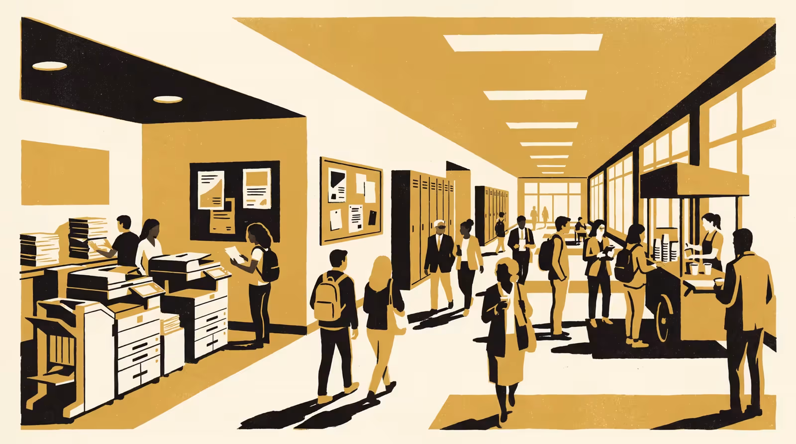 Illustration for The Printer Queue Doesn't Follow: A Failed Replication of the Coffee-Cart Leading Indicator