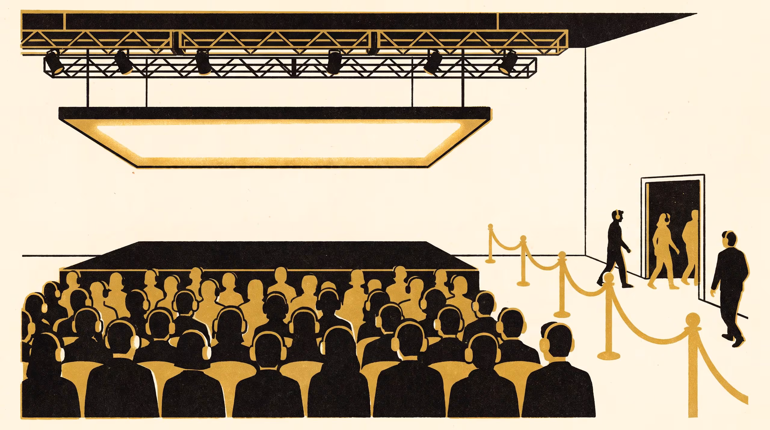 Illustration for Impossible to Miss, Beside the Point: Live Channel-Swap Leaderboards at a Silent Disco Don't Track What the Crowd Preferred