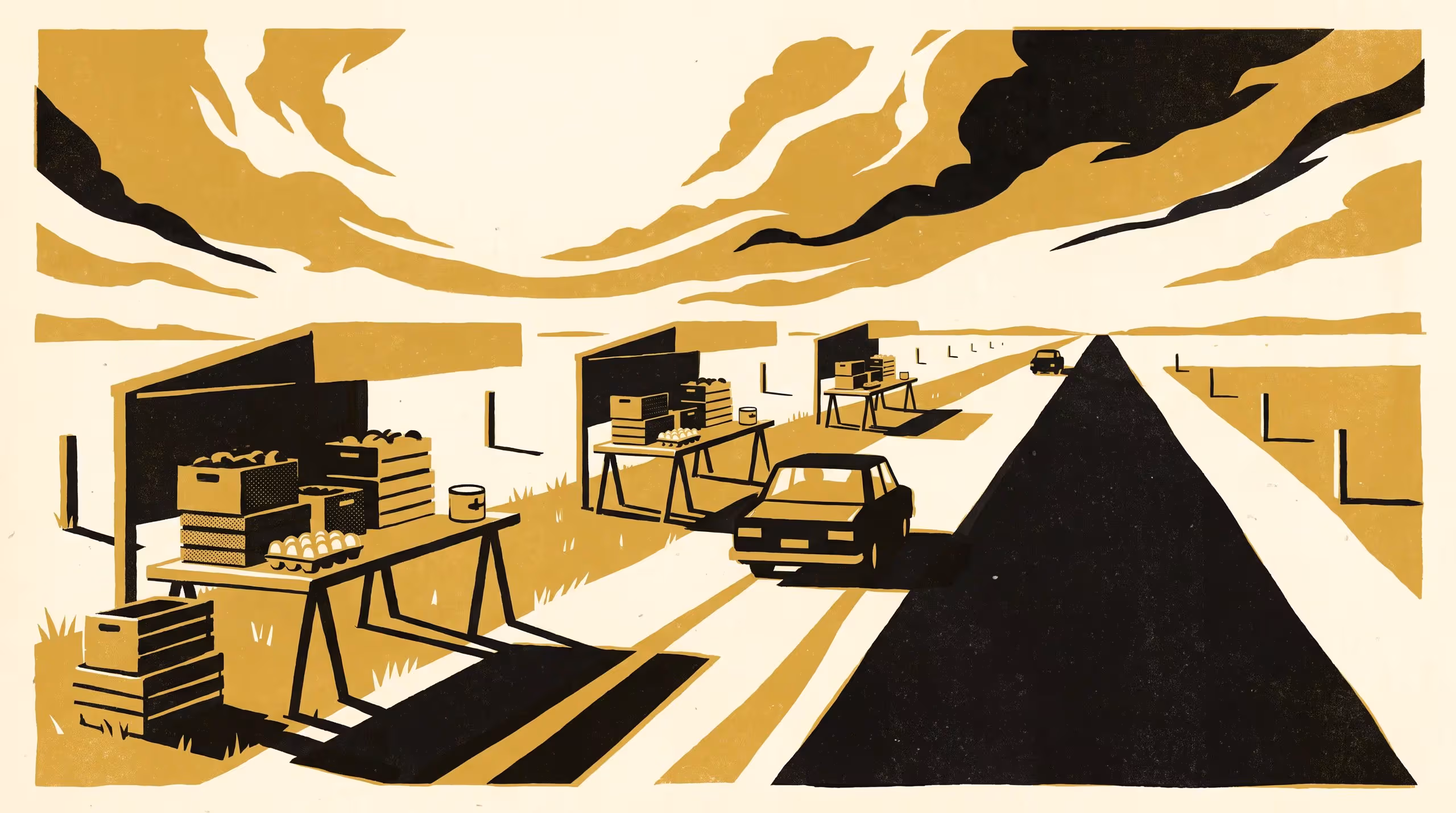 Illustration for No Change in the Tin: A Randomised Crossover Trial of Float and Price Roundness at 58 Roadside Honesty-Box Stalls