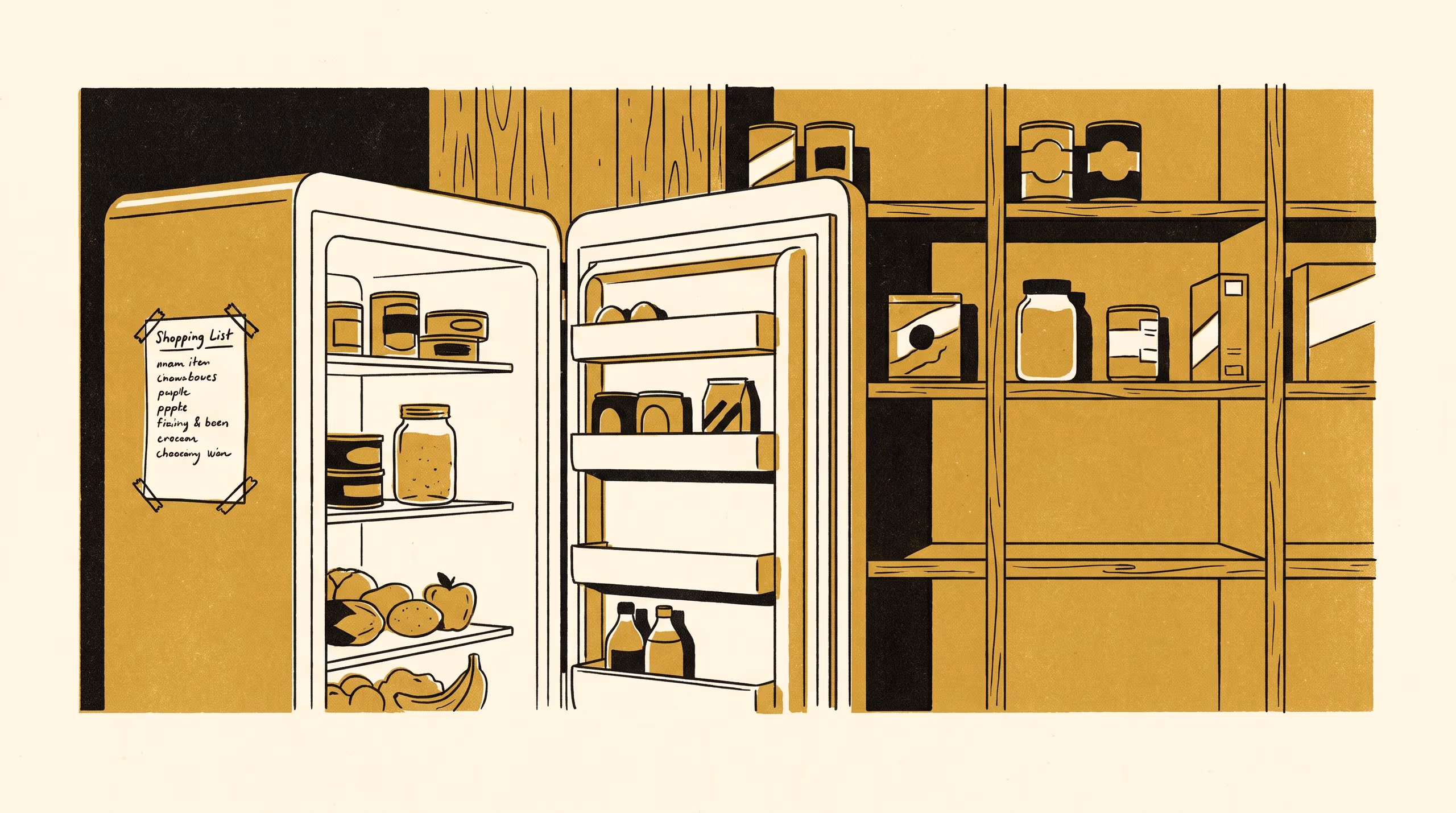 Illustration for Towards a Shortage Response Standard: A Household Quadrant for Noticing and Acting on the Empty Shelf