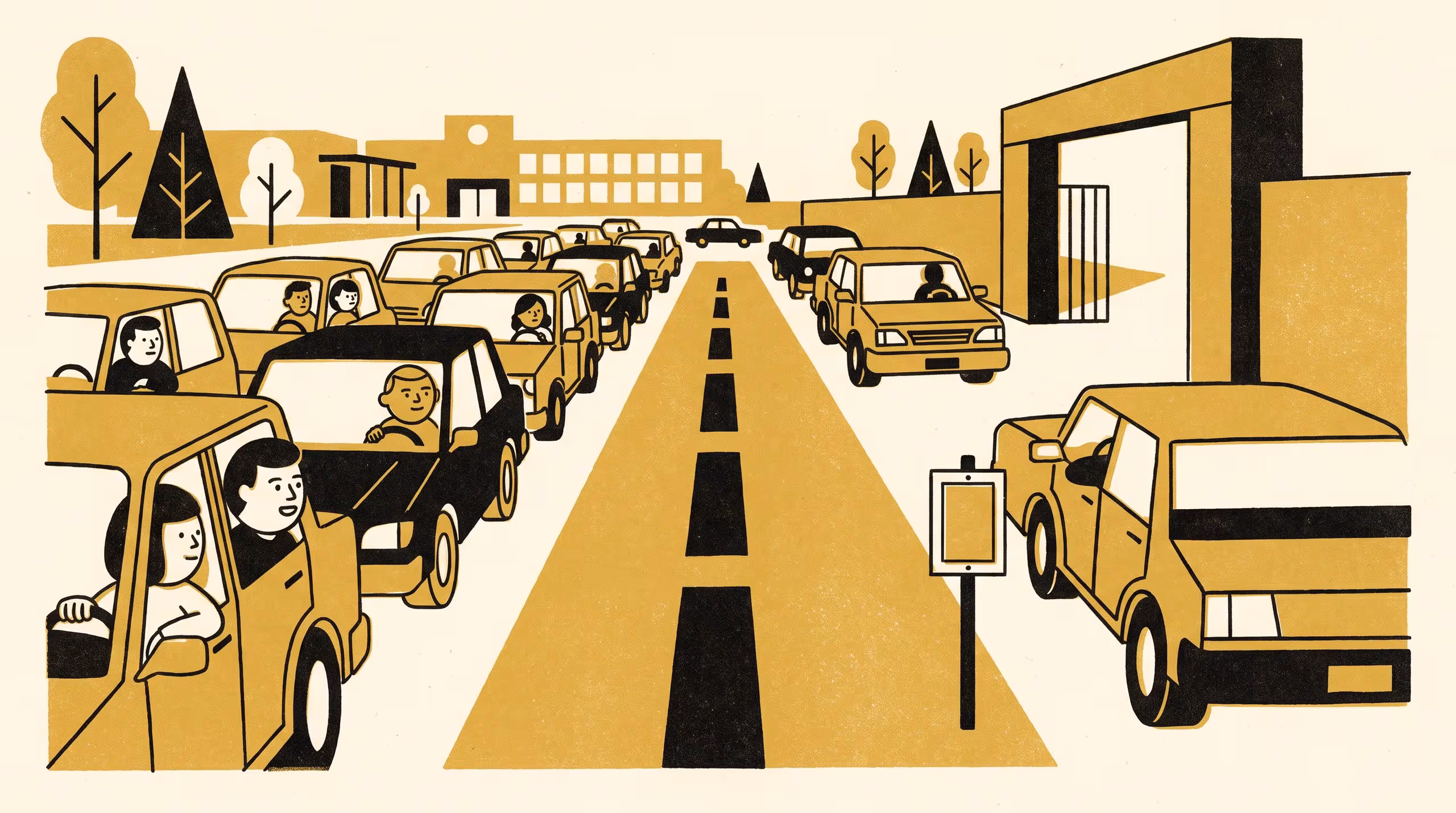 Illustration for Skipped the Line, Not the Wait: A Paid Priority Lane and the Delay It Just Moved Onto Everyone Else
