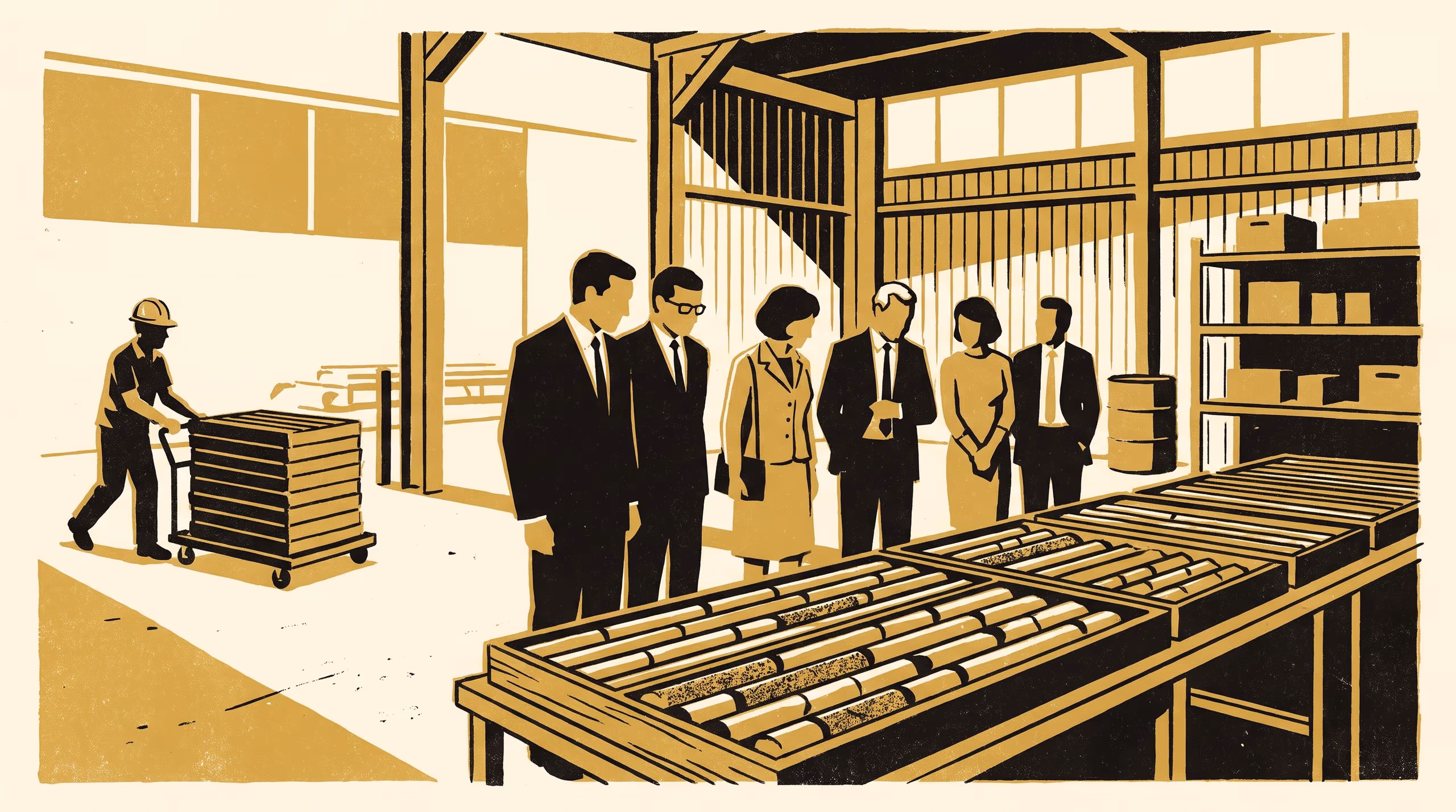 Illustration for The Order of the List: Sequencing a mining tribunal's core-shed views when the racks are re-laid between matters