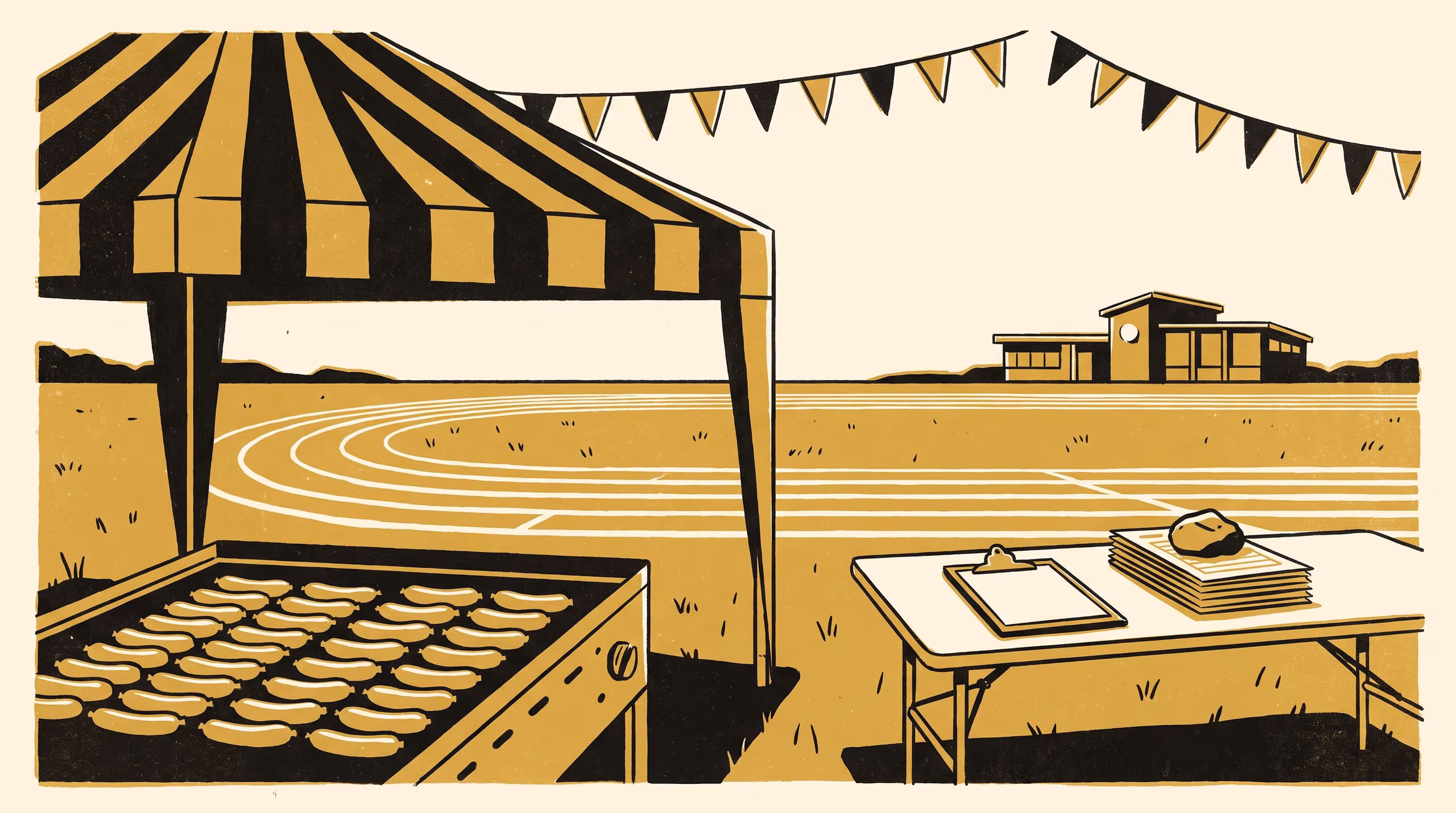 Illustration for Fifty-Nine Will Do: A Teaching Case on One School Sausage Sizzle and the Shire's Sixty-Sausage Notification Ceiling