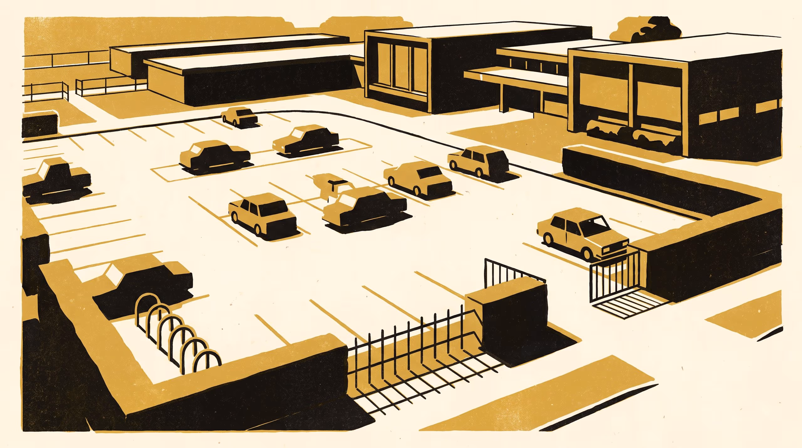 Illustration for How Long Did You Circle For This Morning?: Self-reported dwell time at the school-gate car park, banded each term into a bay-eligibility quartile