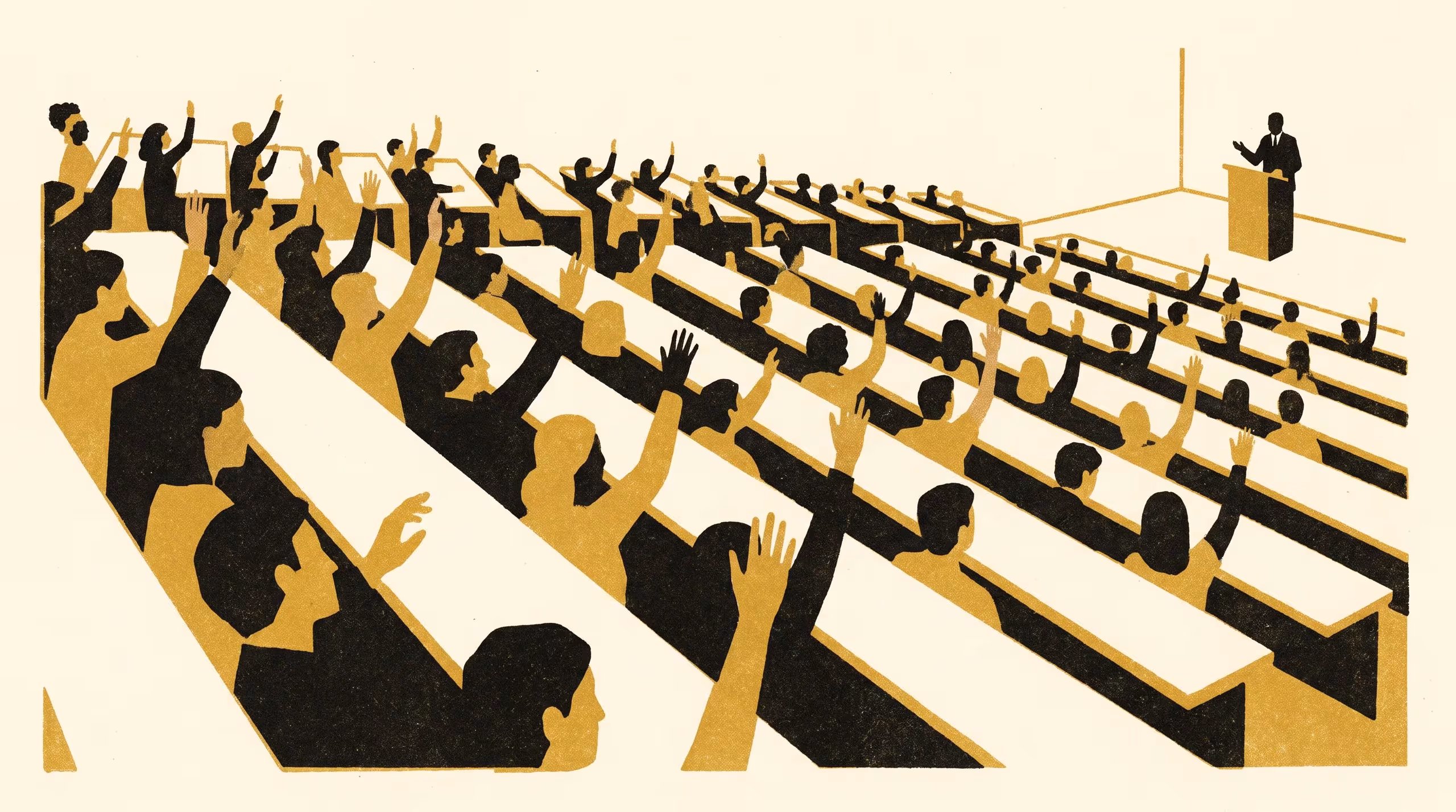 Illustration for What the Raised Hands Don't Say: A Survey of Comprehension Checks Against the Device-Free Hour Hand-Raise Tally