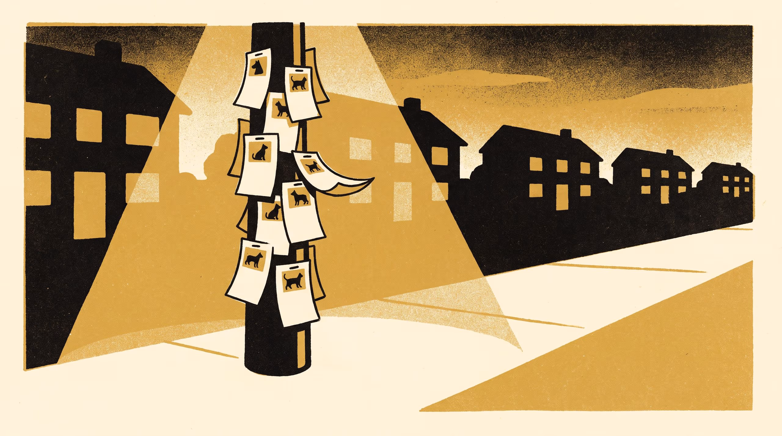 Illustration for Three Is Reasonable: Exclamation-Mark Tolerance in the Neighbourhood-Forum Lost-Pet Post