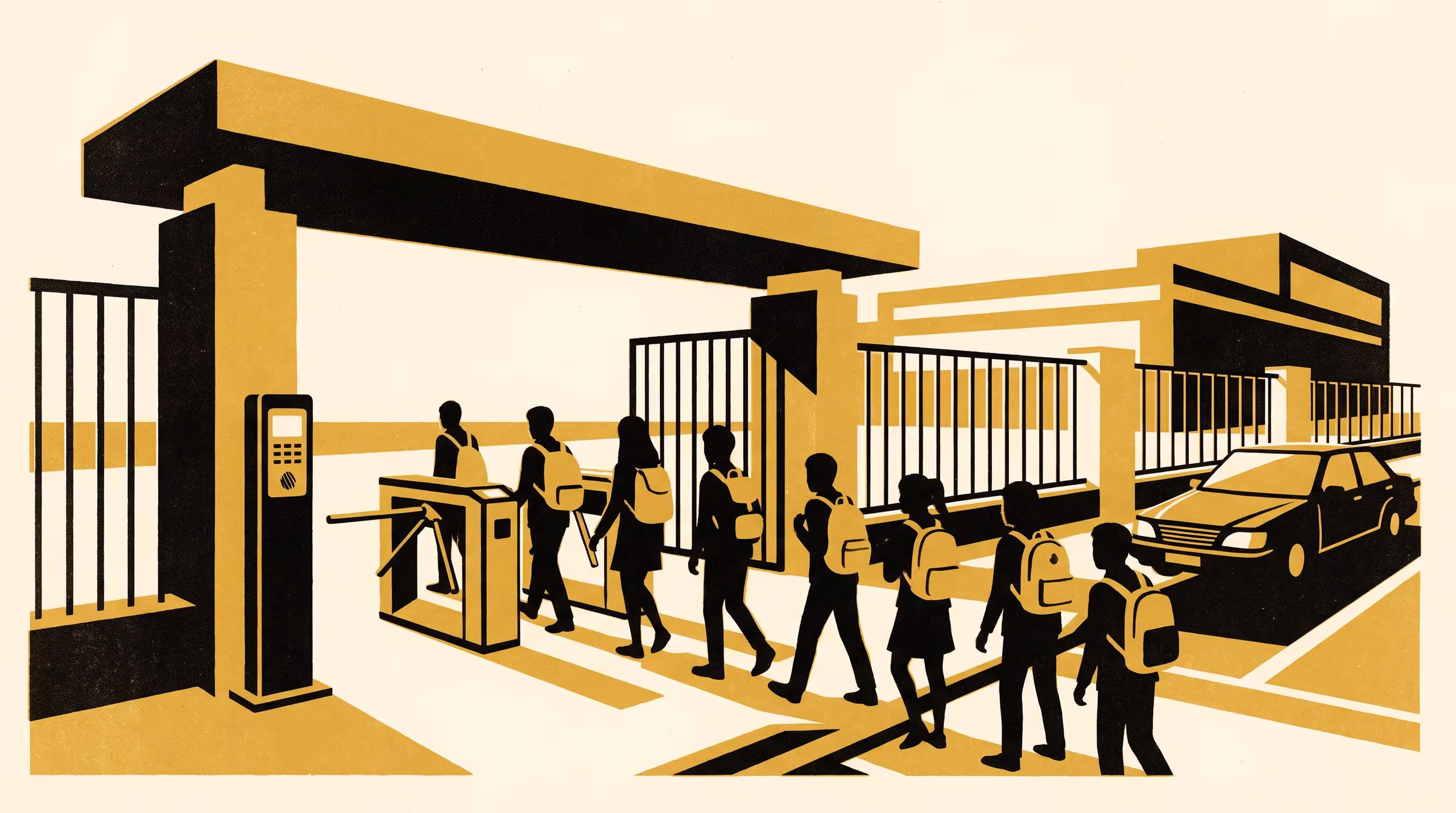 Illustration for Tap First, Ask Later: Parent Trust in a High School Gate-Scanner's Attendance Record